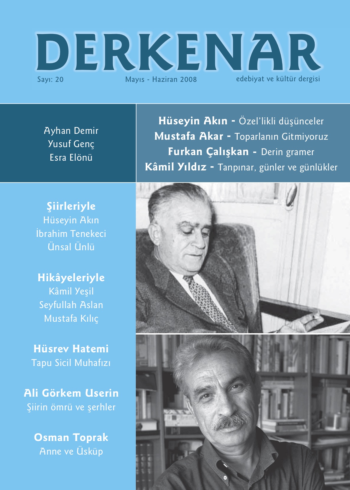 20. Sayı Kapağı