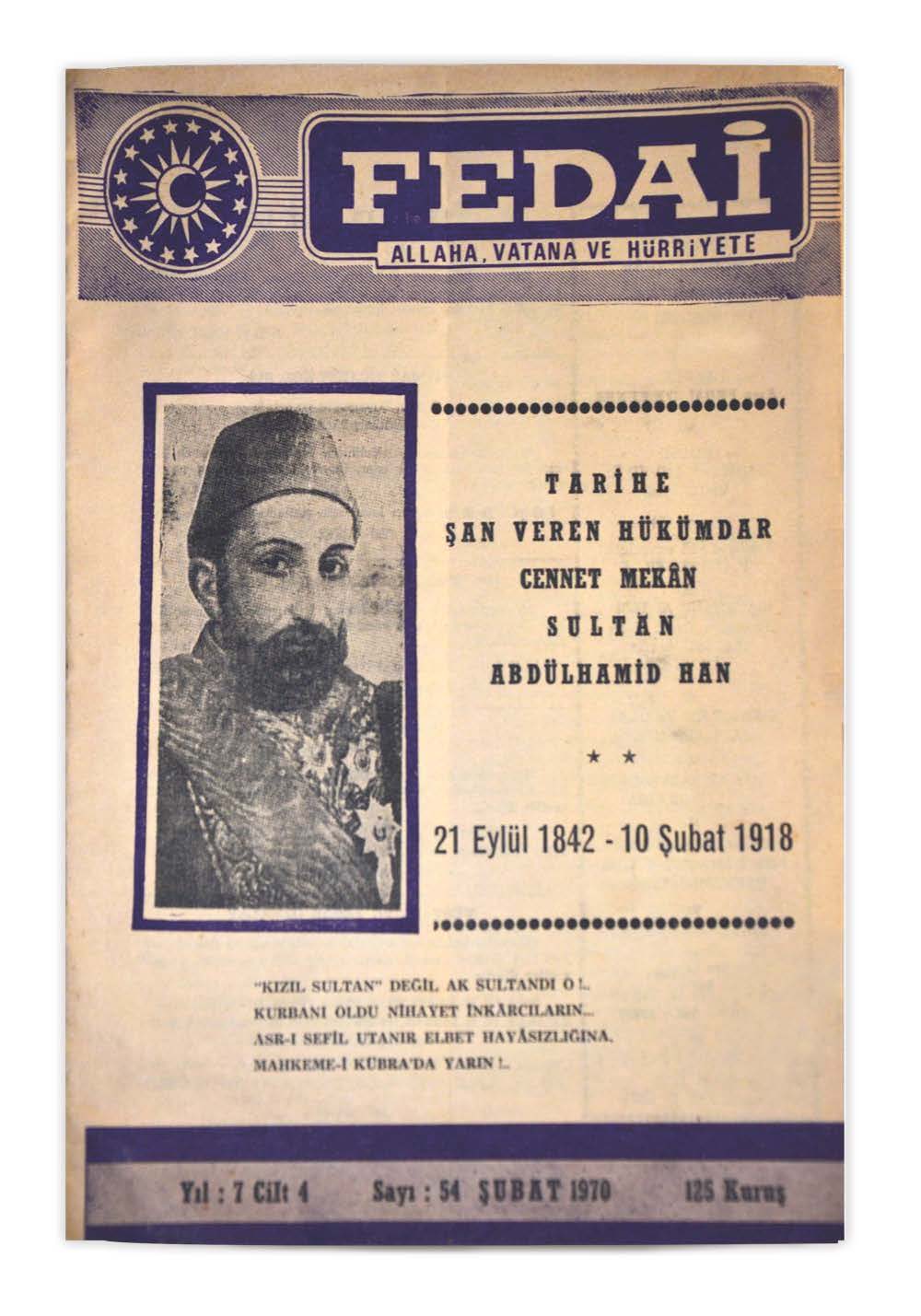 4. Cilt 54. Sayı Kapağı