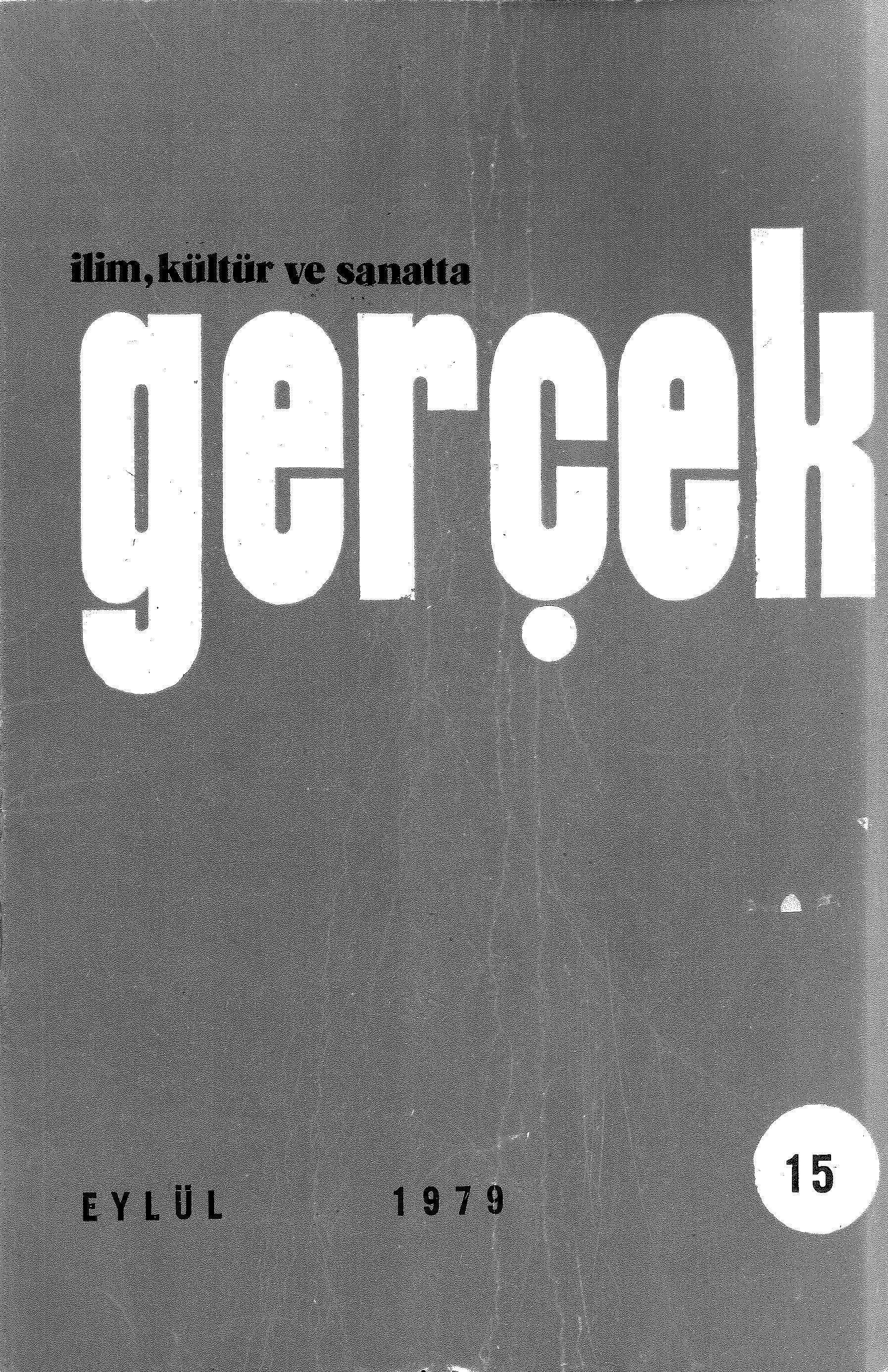 4. Cilt 15. Sayı Kapağı
