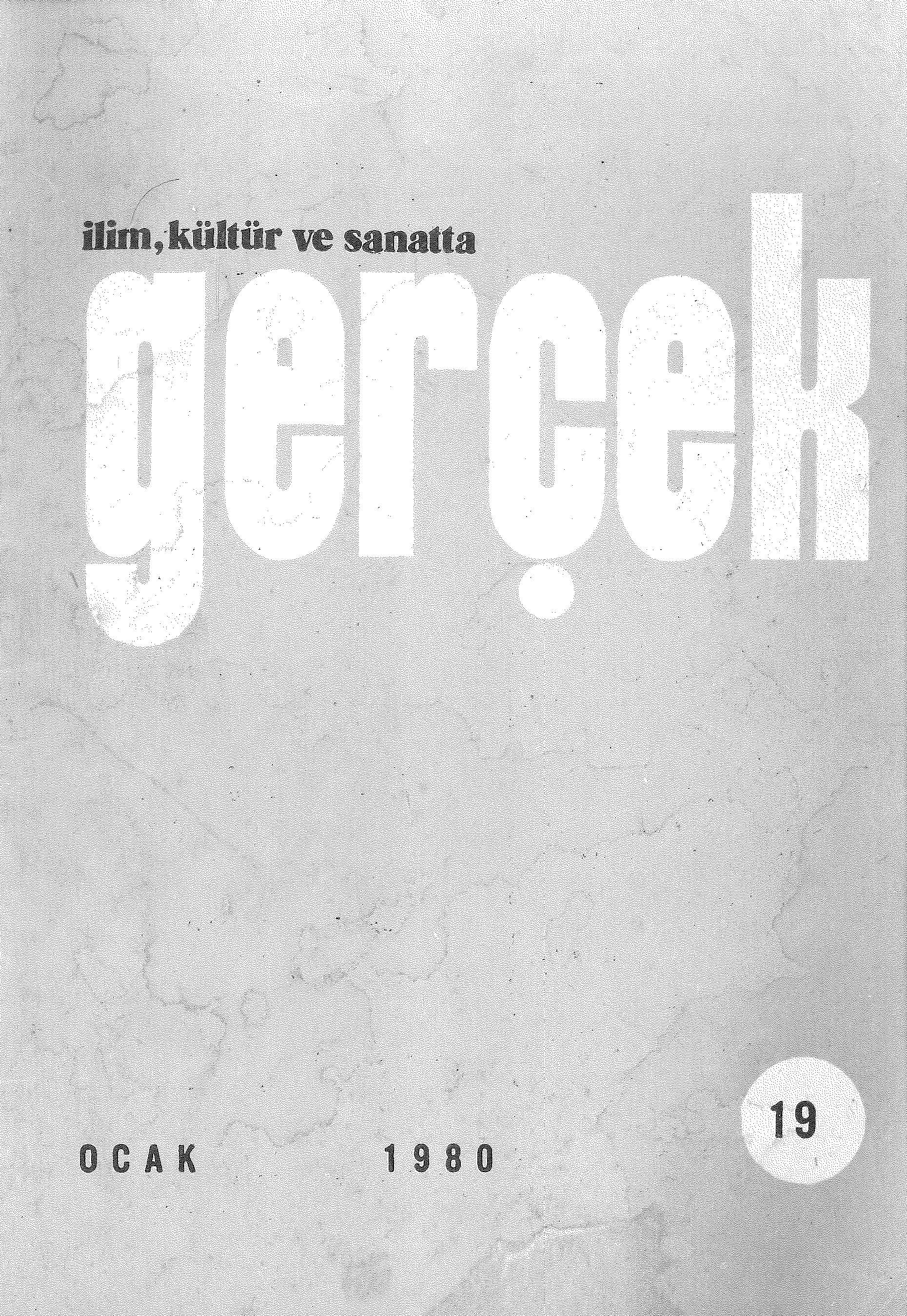 4. Cilt 19. Sayı Kapağı