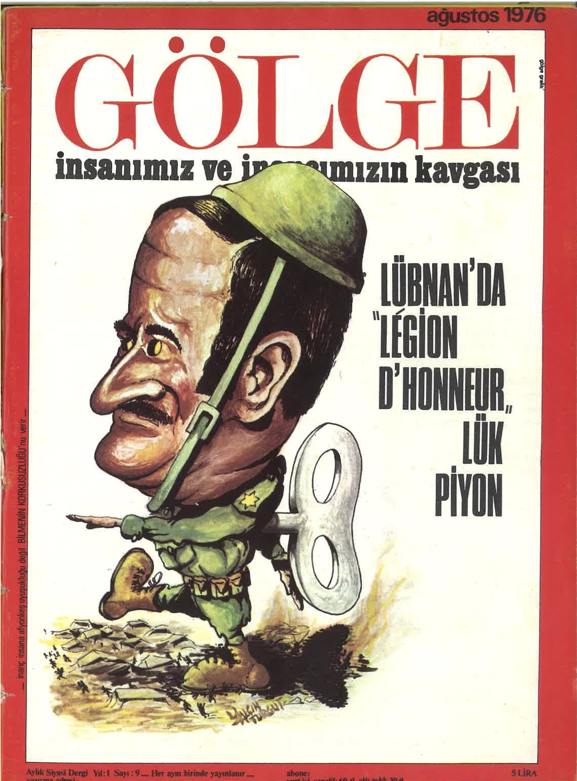 1. Cilt 9. Sayı Kapağı