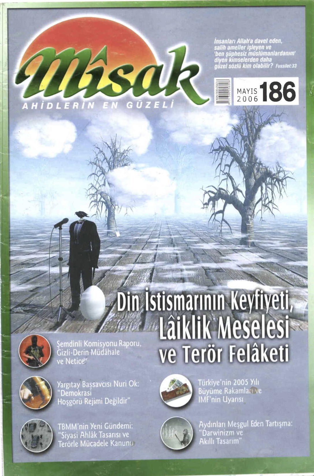 31. Cilt 186. Sayı Kapağı