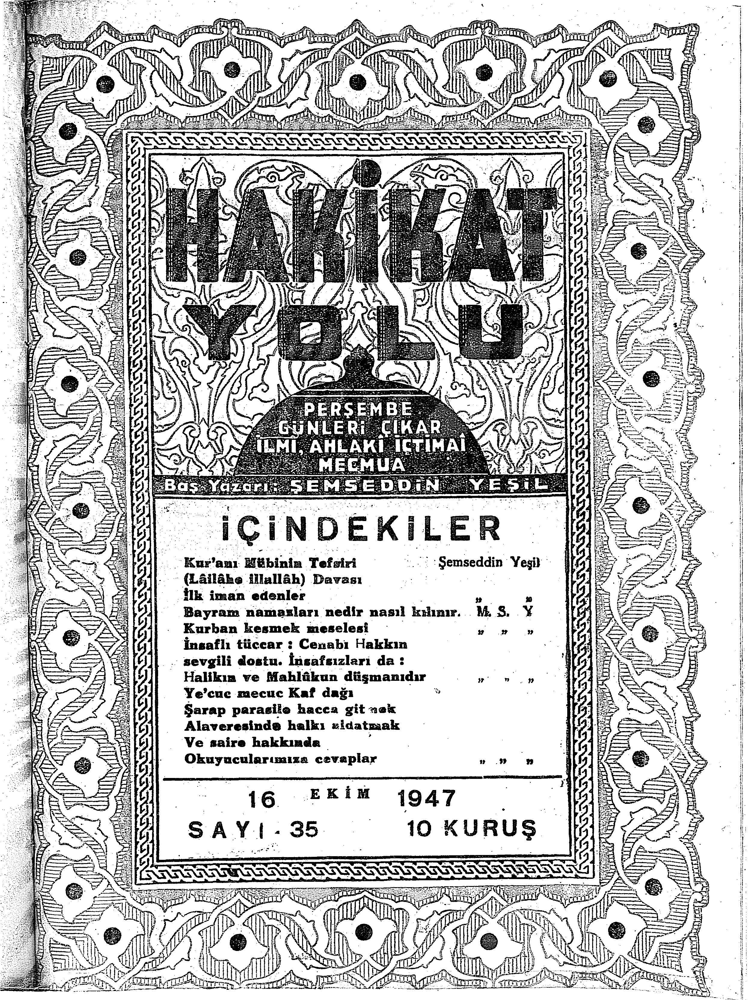 35. Sayı Kapağı