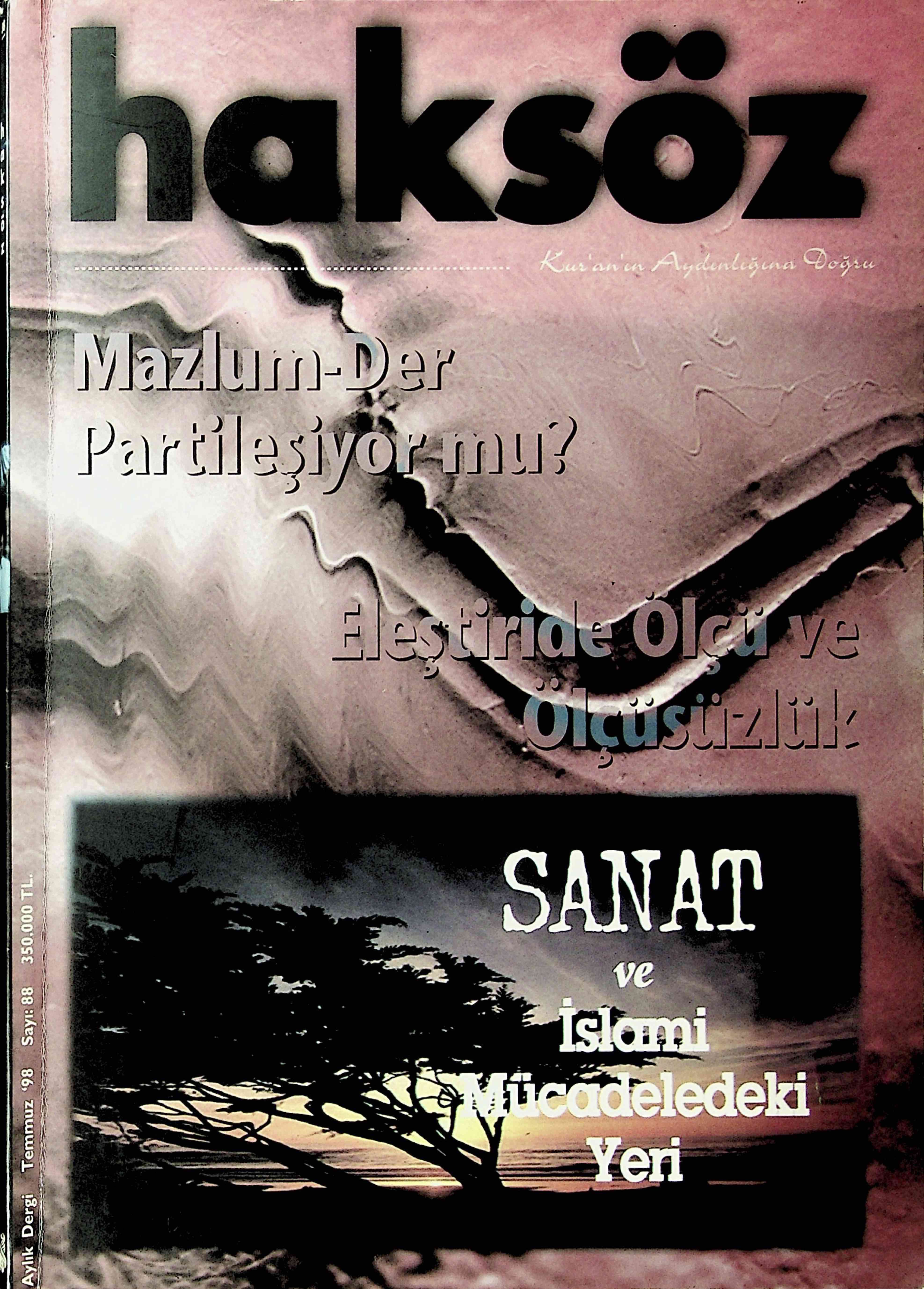 88. Sayı Kapağı