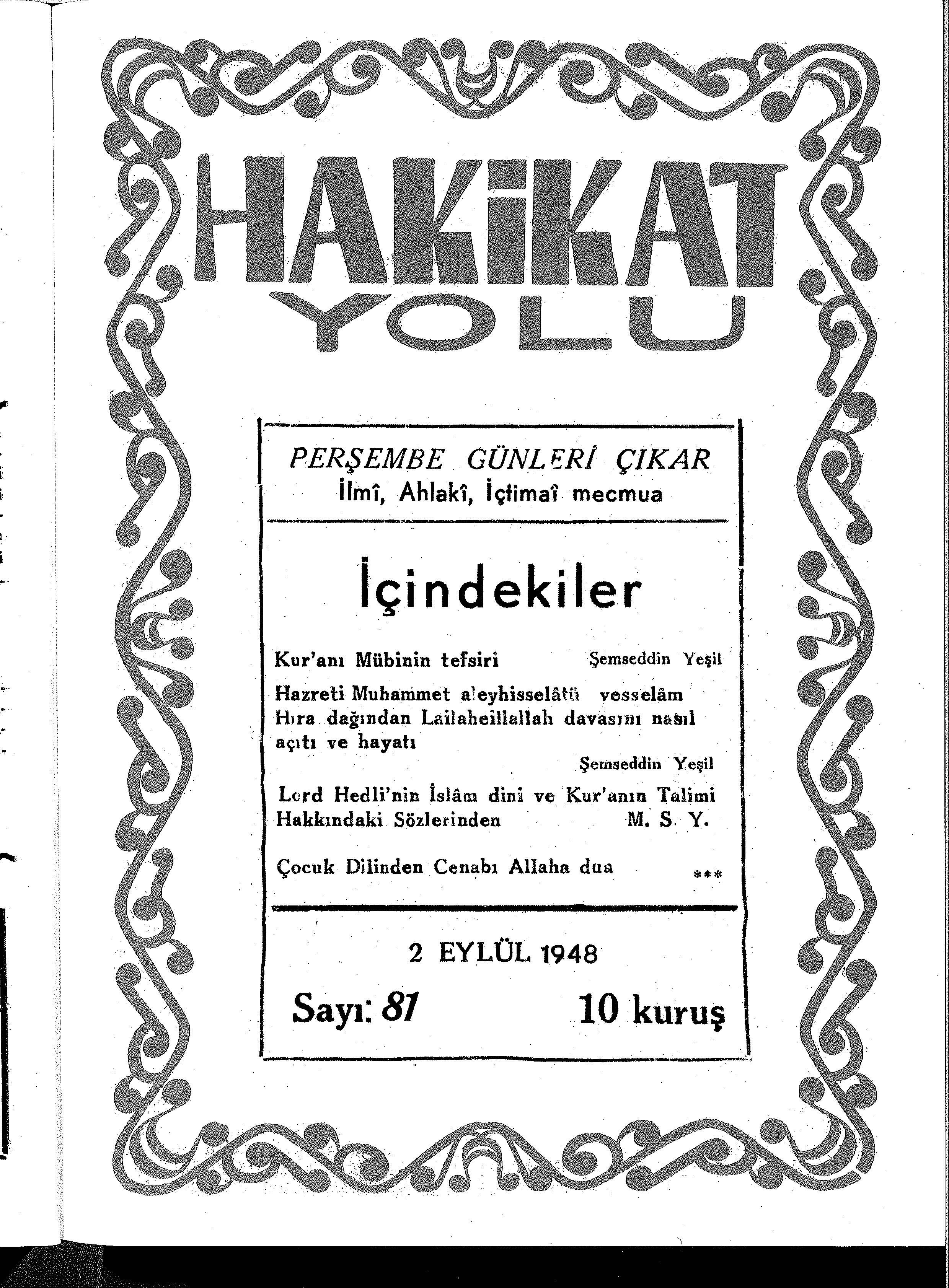 81. Sayı Kapağı