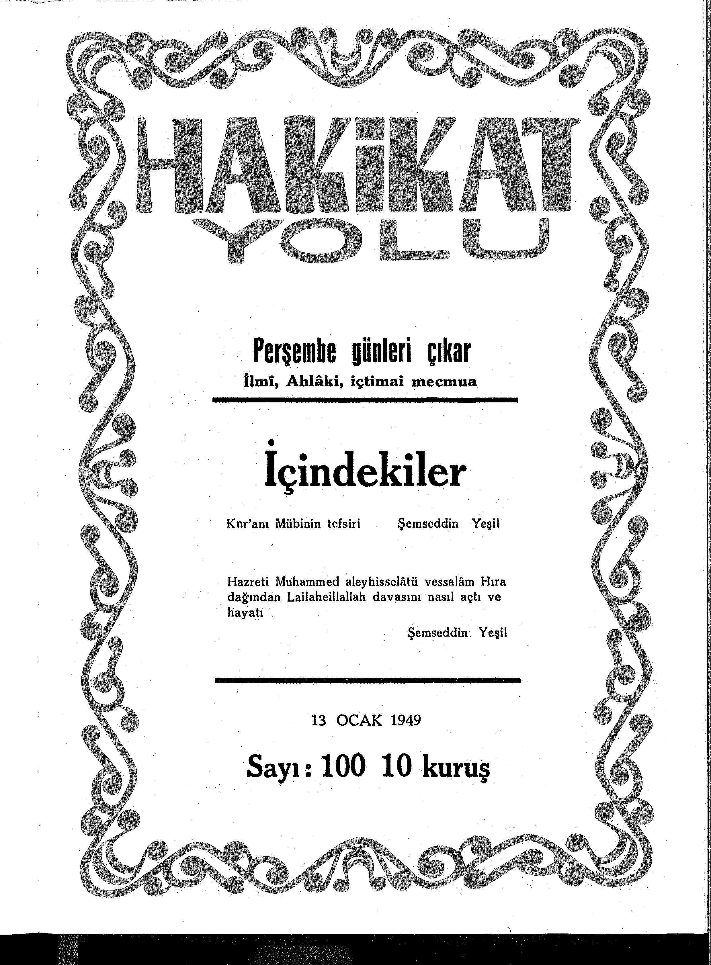Sayı Kapağı