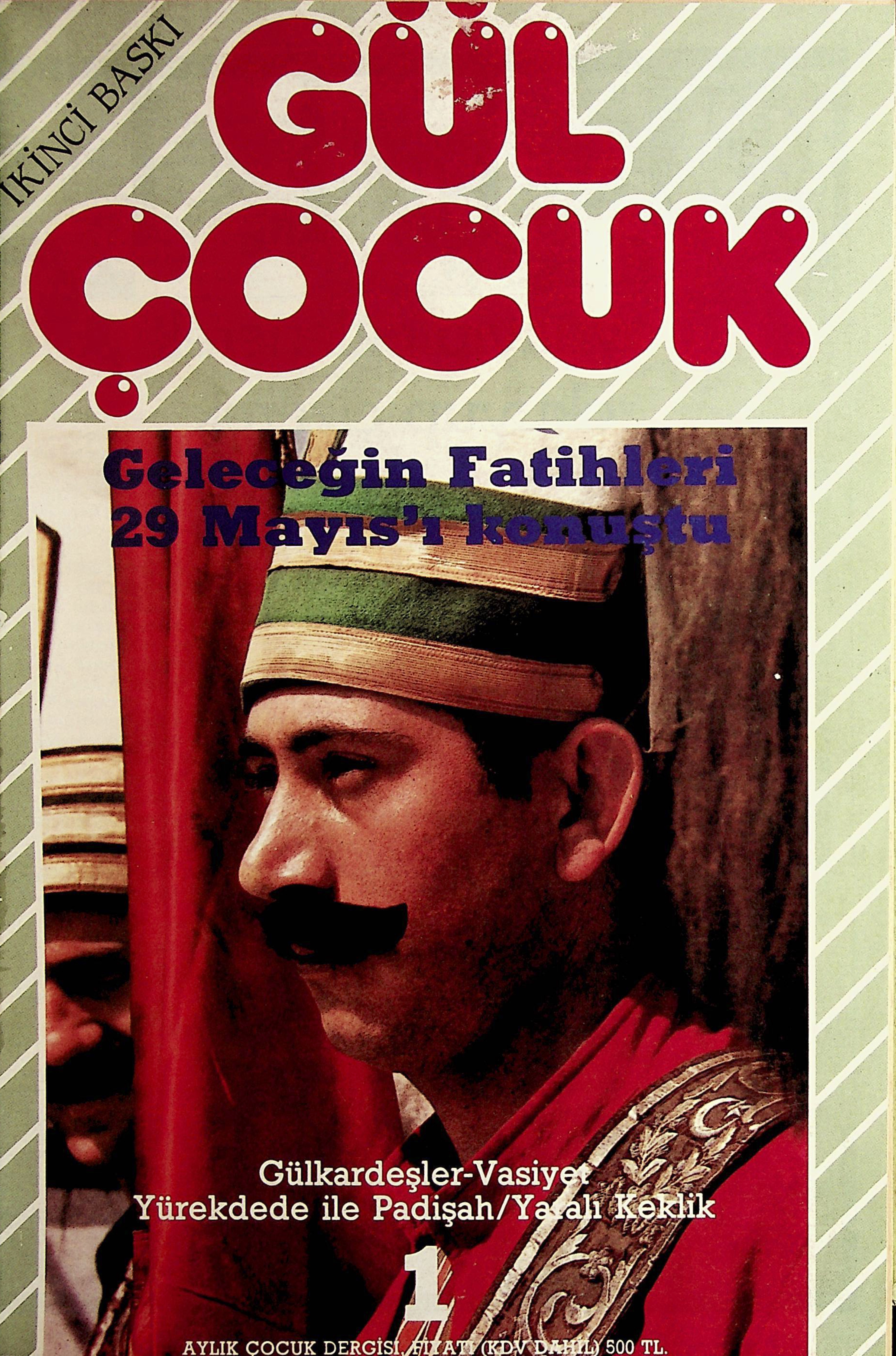 1. Sayı Kapağı
