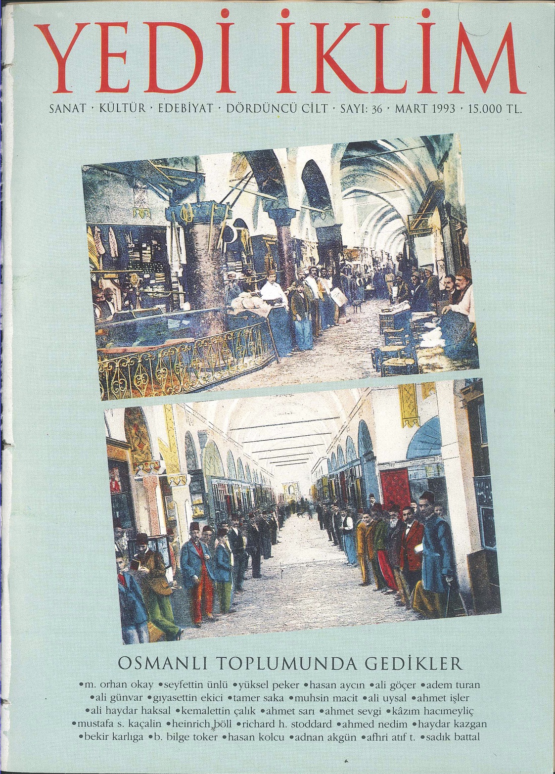 4. Cilt 36. Sayı Kapağı