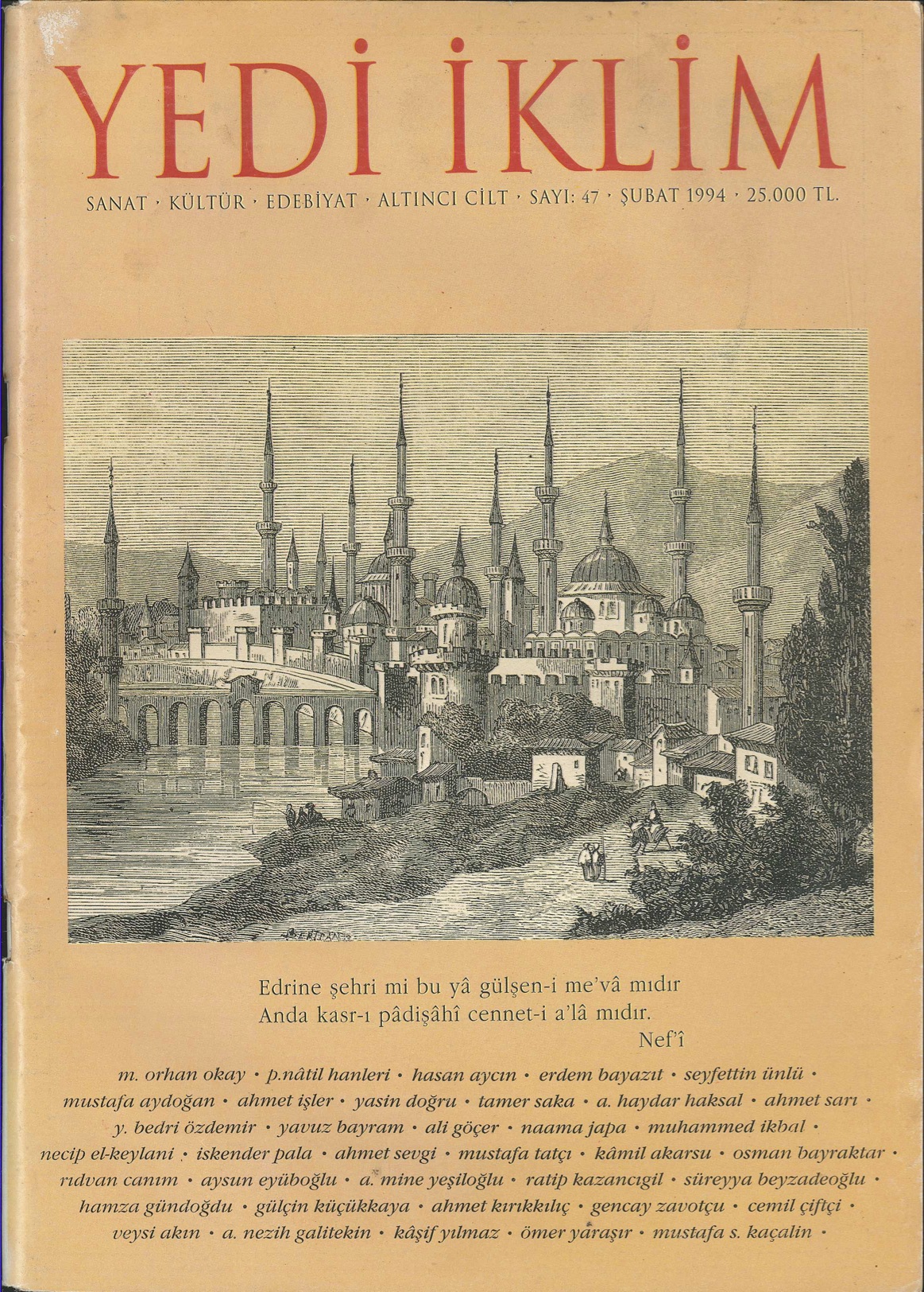 6. Cilt 47. Sayı Kapağı