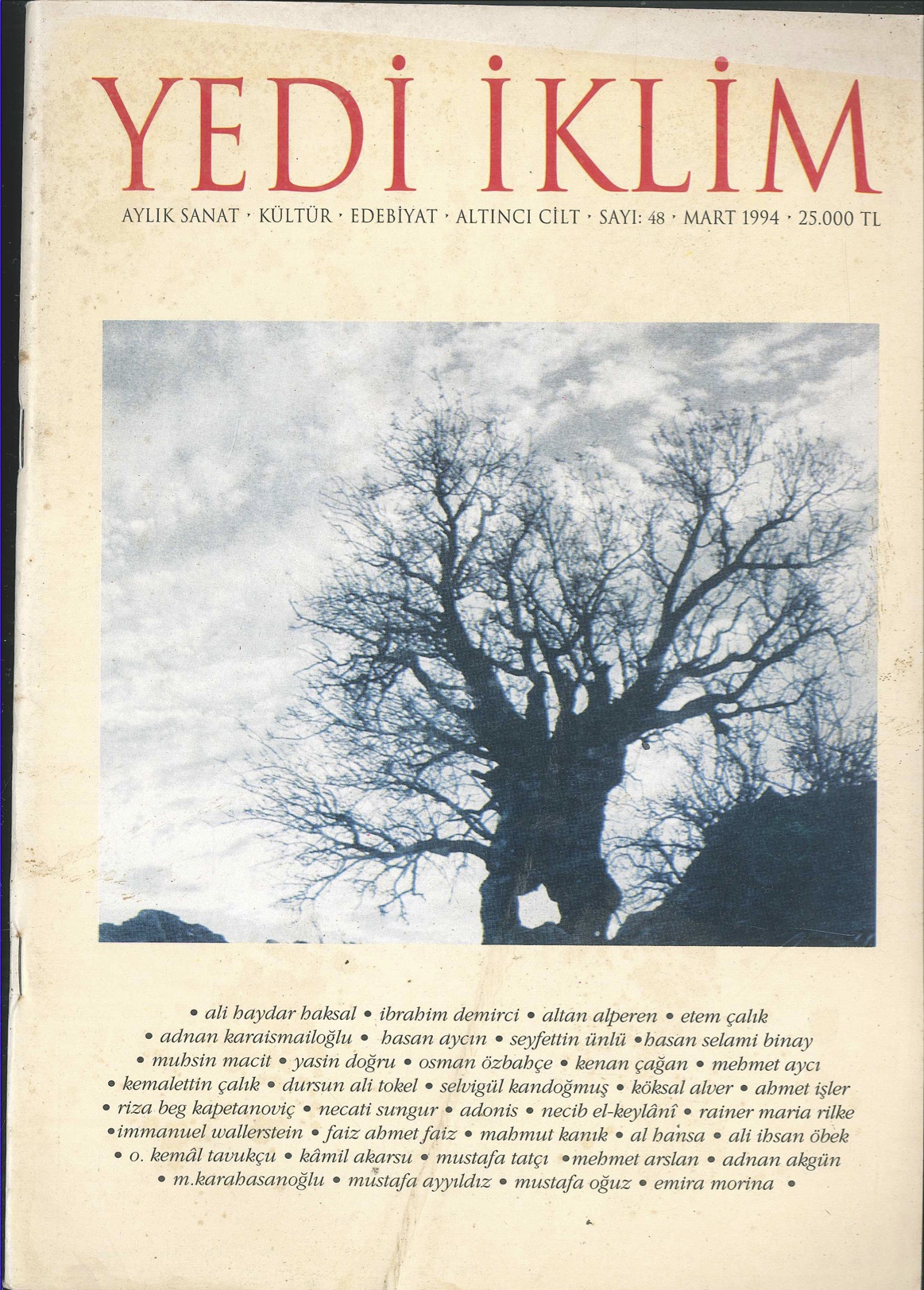 6. Cilt 48. Sayı Kapağı