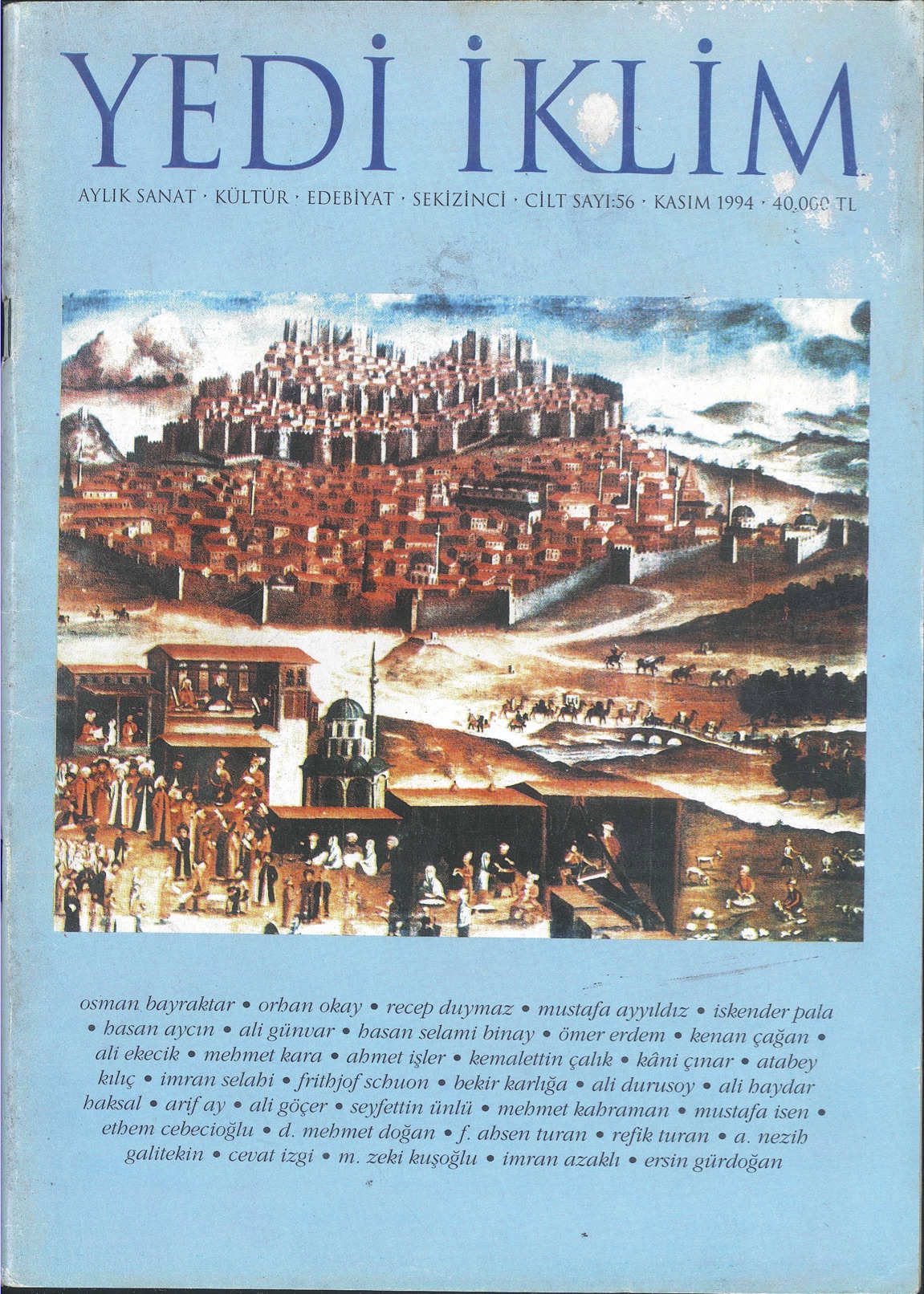 8. Cilt 56. Sayı Kapağı