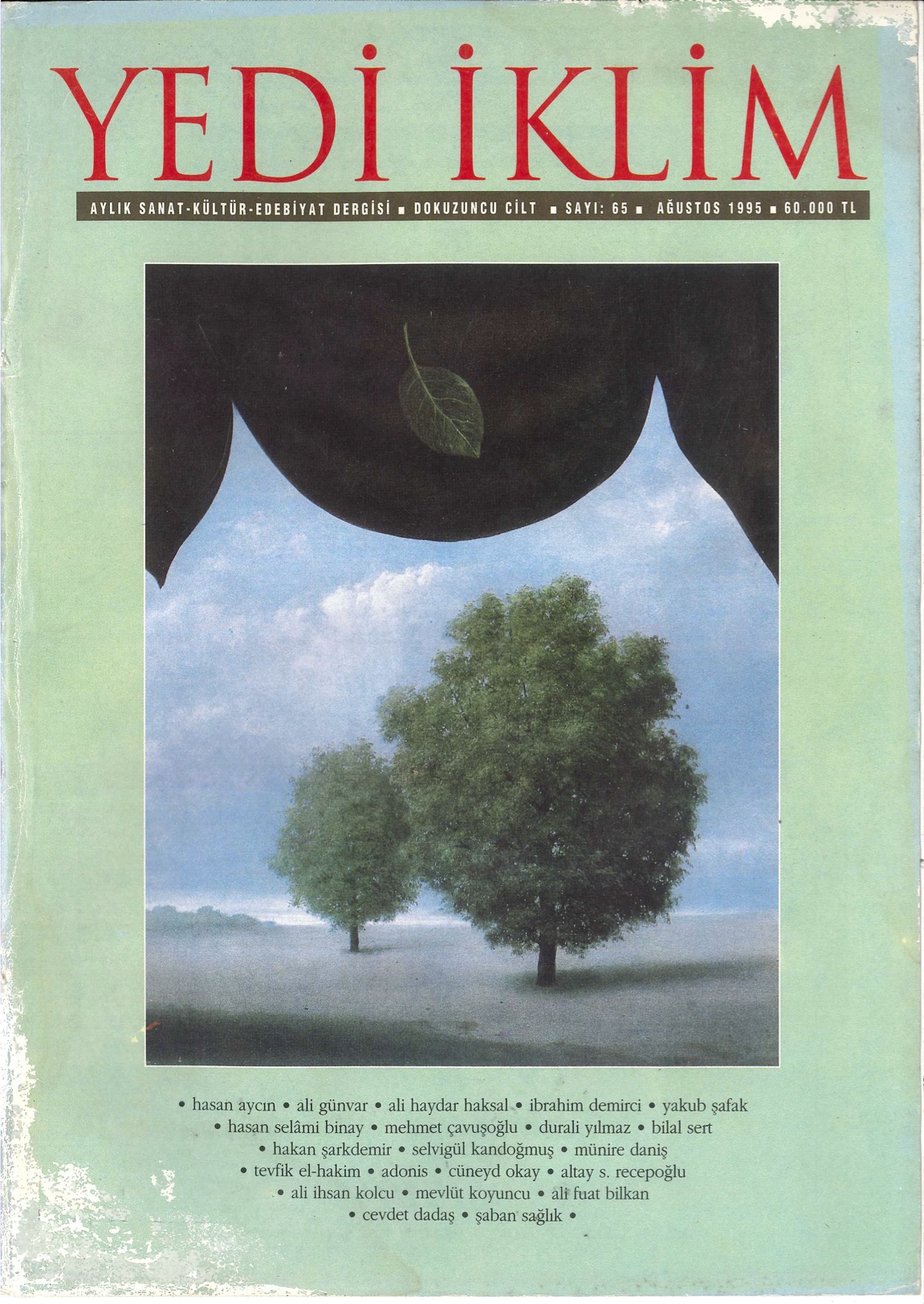 9. Cilt 65. Sayı Kapağı
