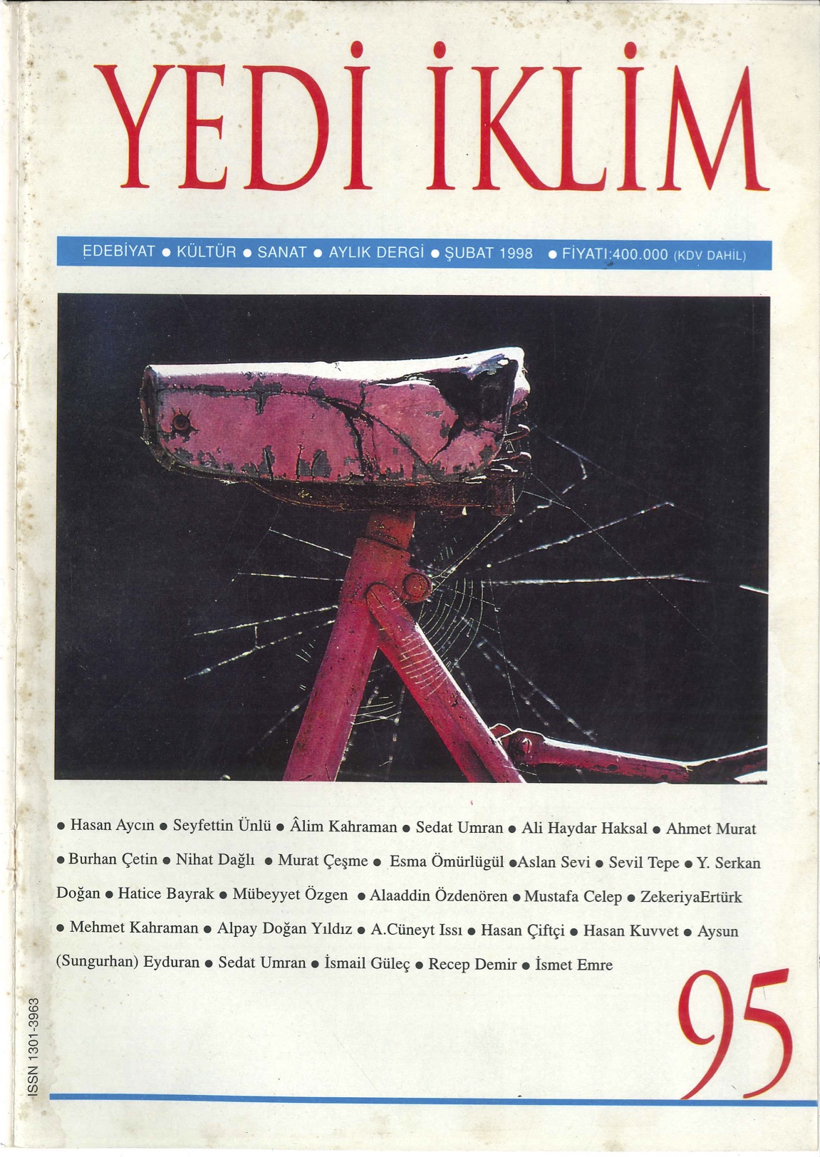 11. Cilt 96. Sayı Kapağı