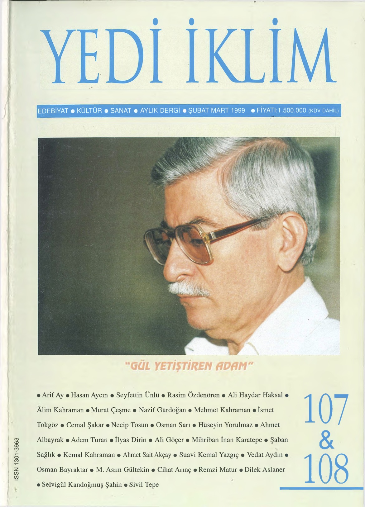 12. Cilt 107-108. Sayı Kapağı