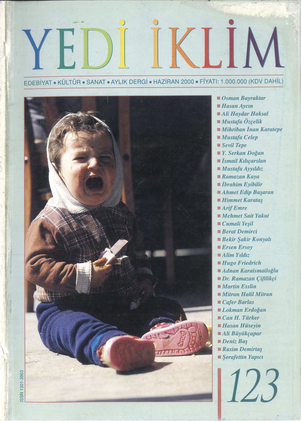 13. Cilt 123. Sayı Kapağı