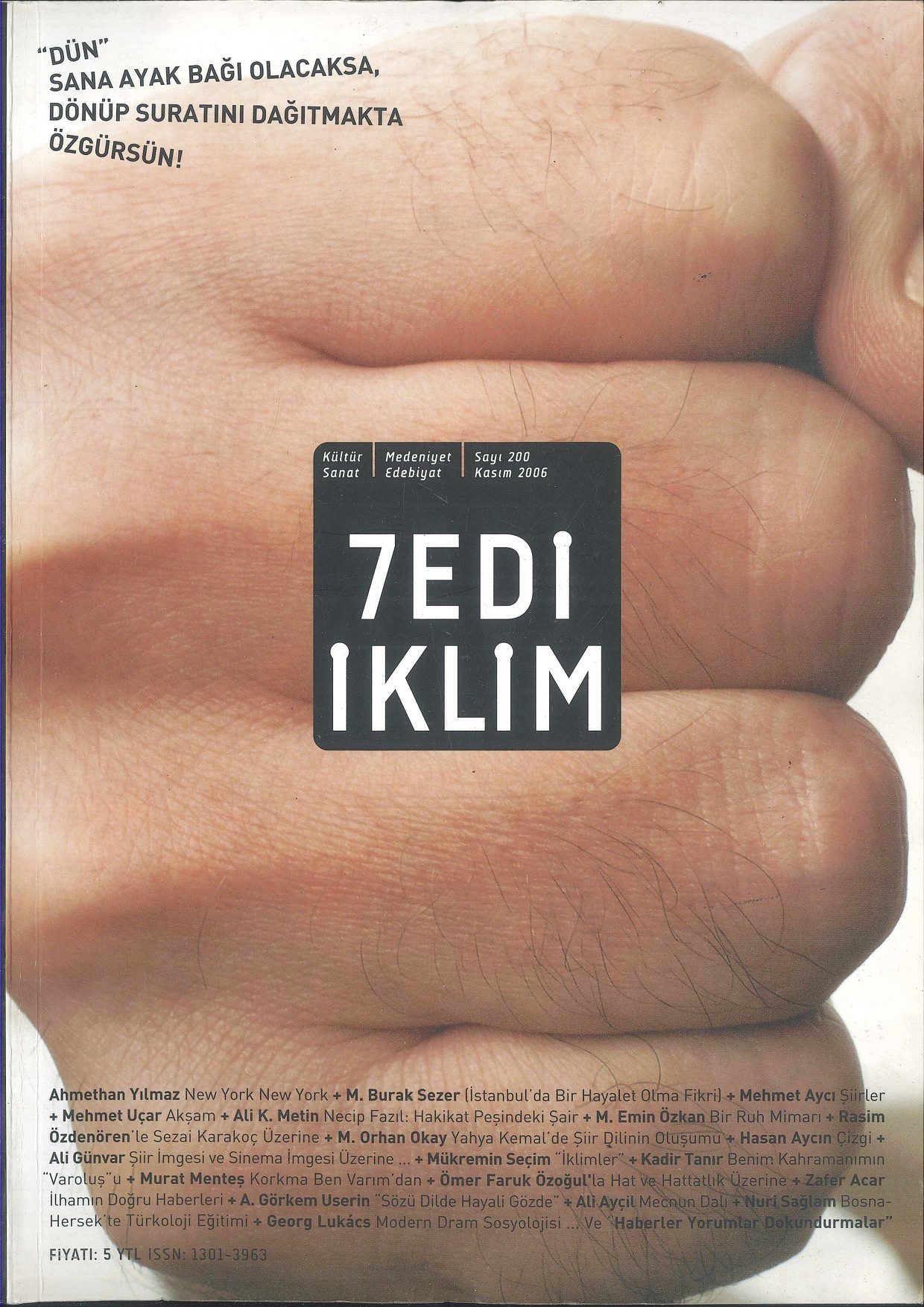 20. Cilt 200. Sayı Kapağı