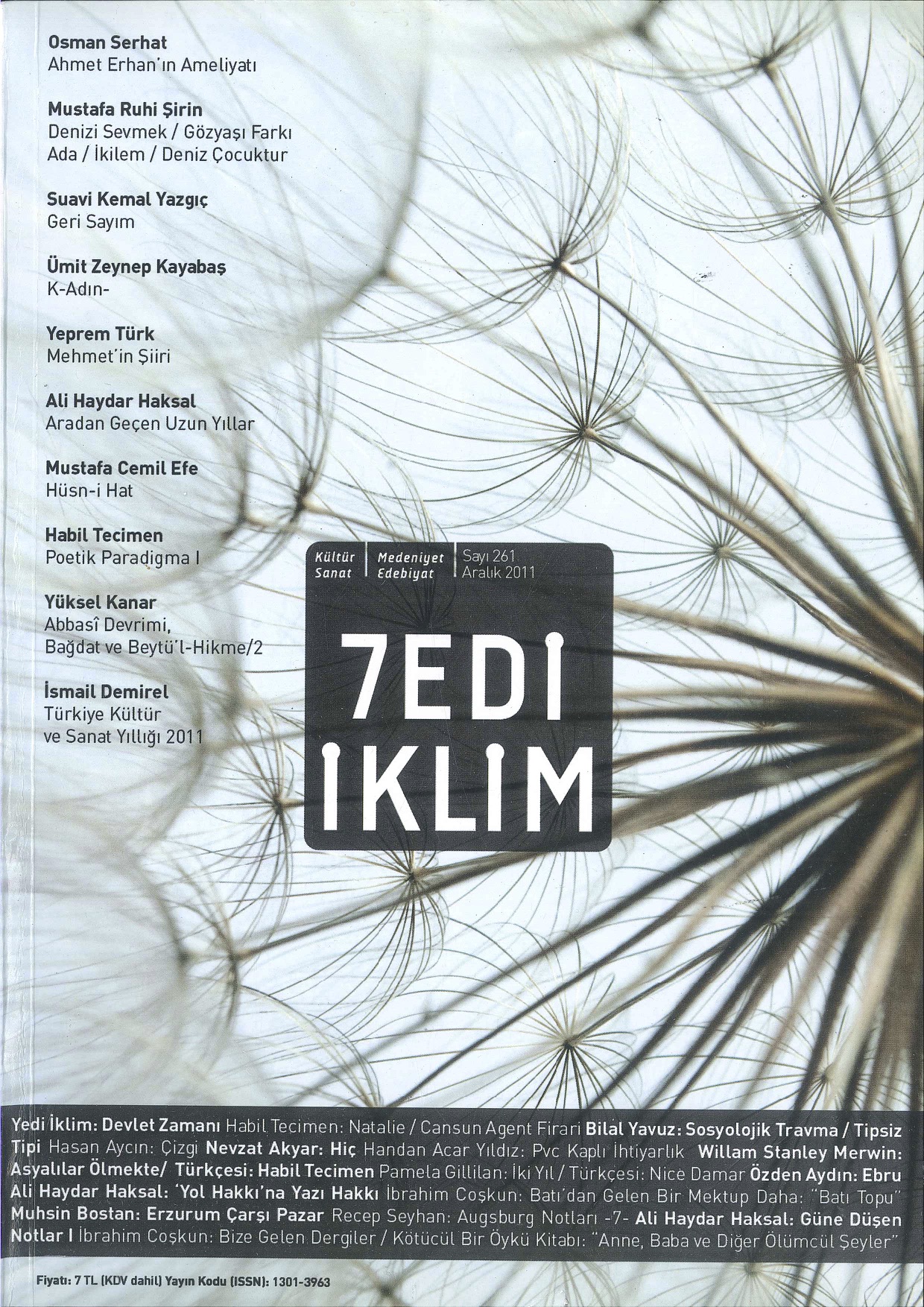 24. Cilt 261. Sayı Kapağı