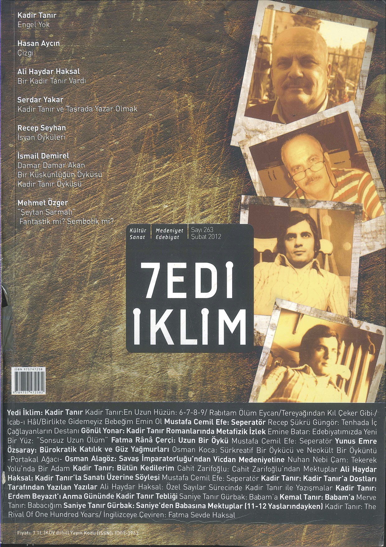 24. Cilt 263. Sayı Kapağı