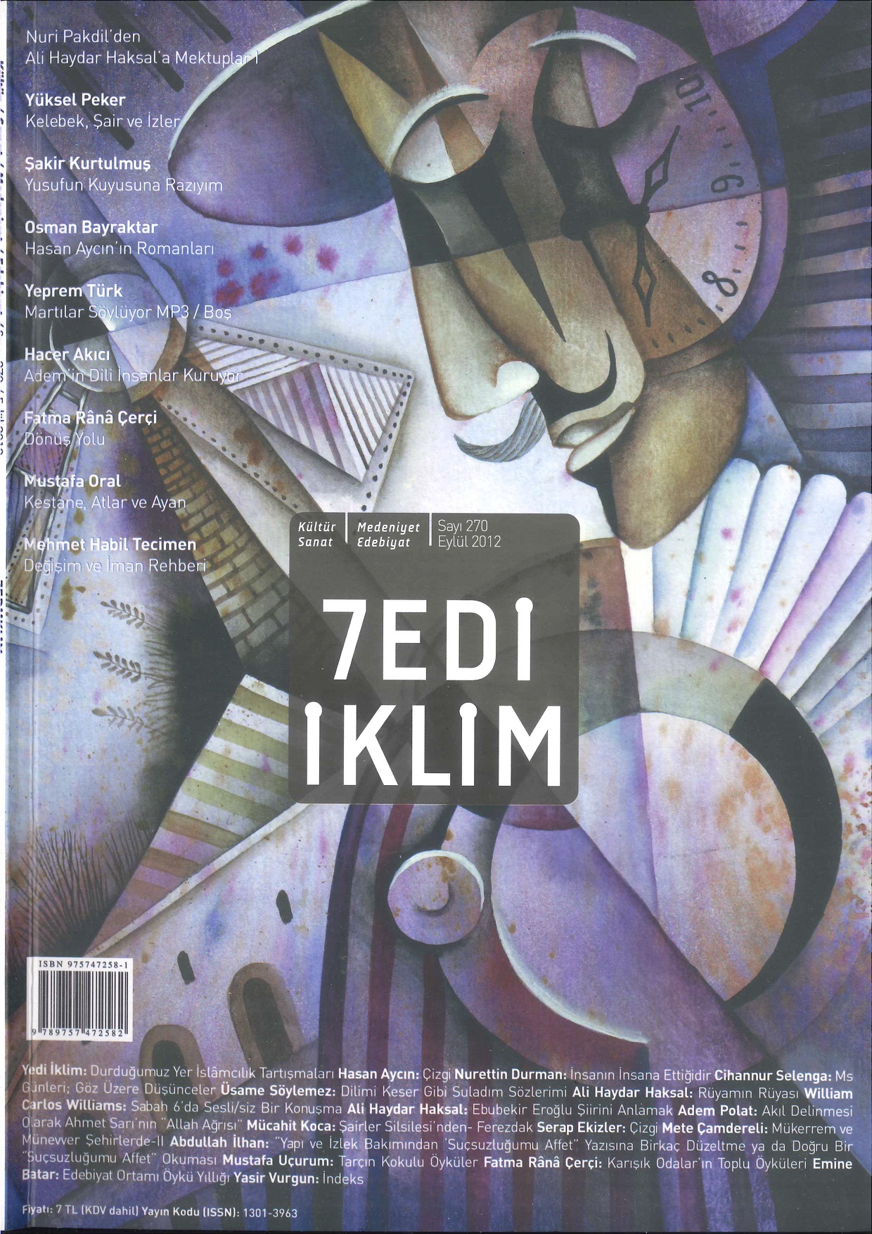 24. Cilt 270. Sayı Kapağı