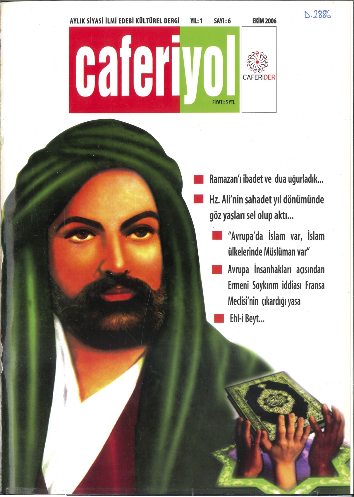 1. Cilt 6. Sayı Kapağı