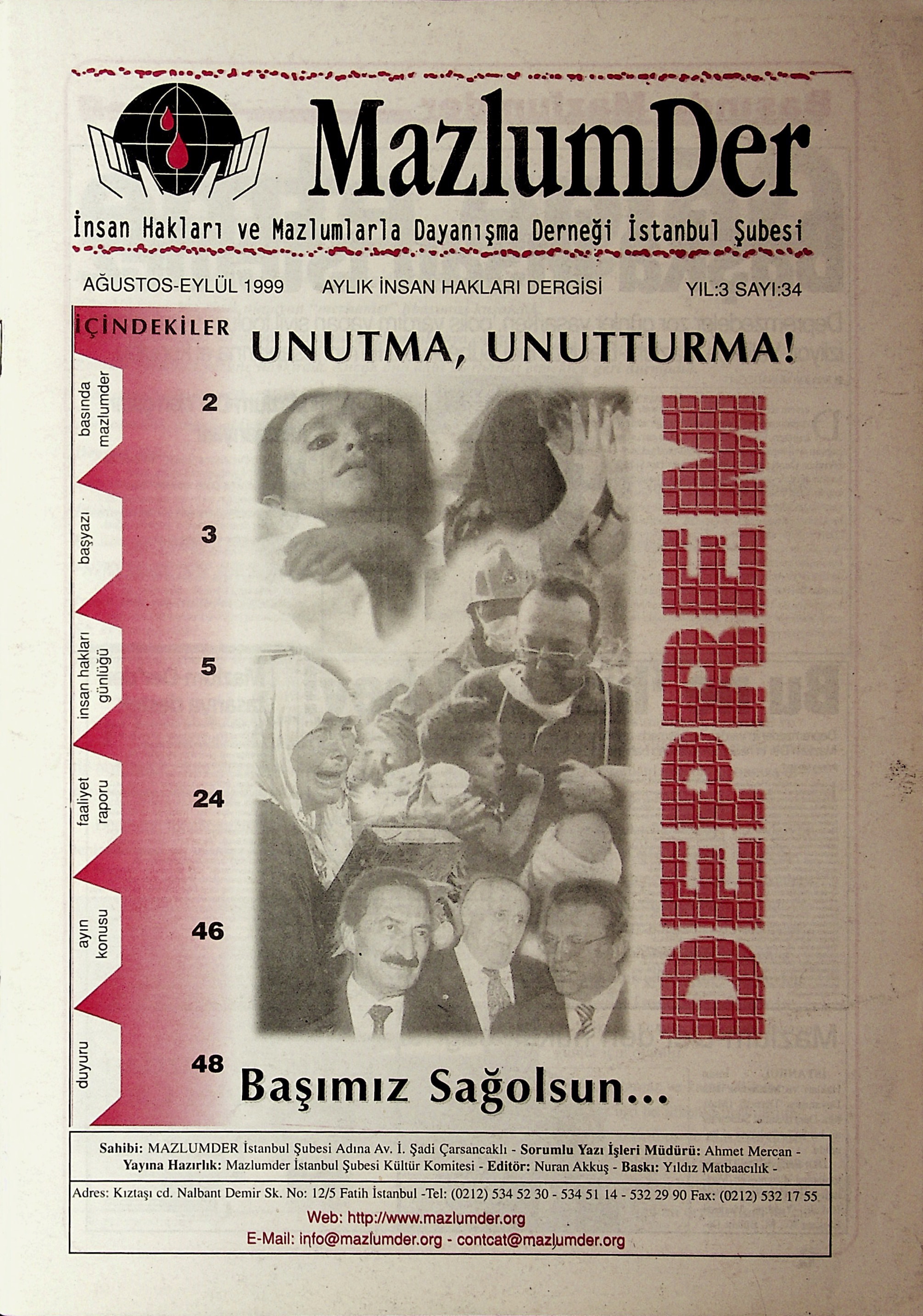 34. Sayı Kapağı