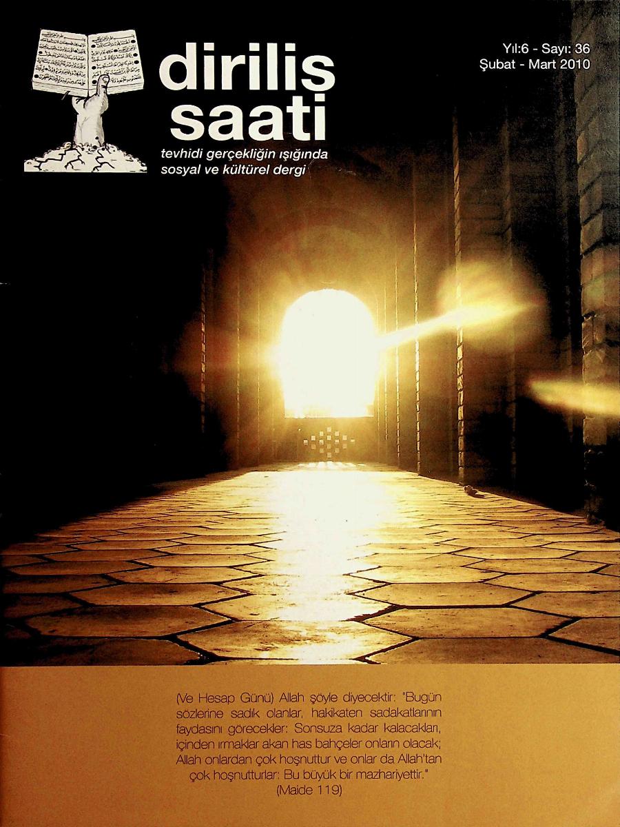 6. Cilt 36. Sayı Kapağı
