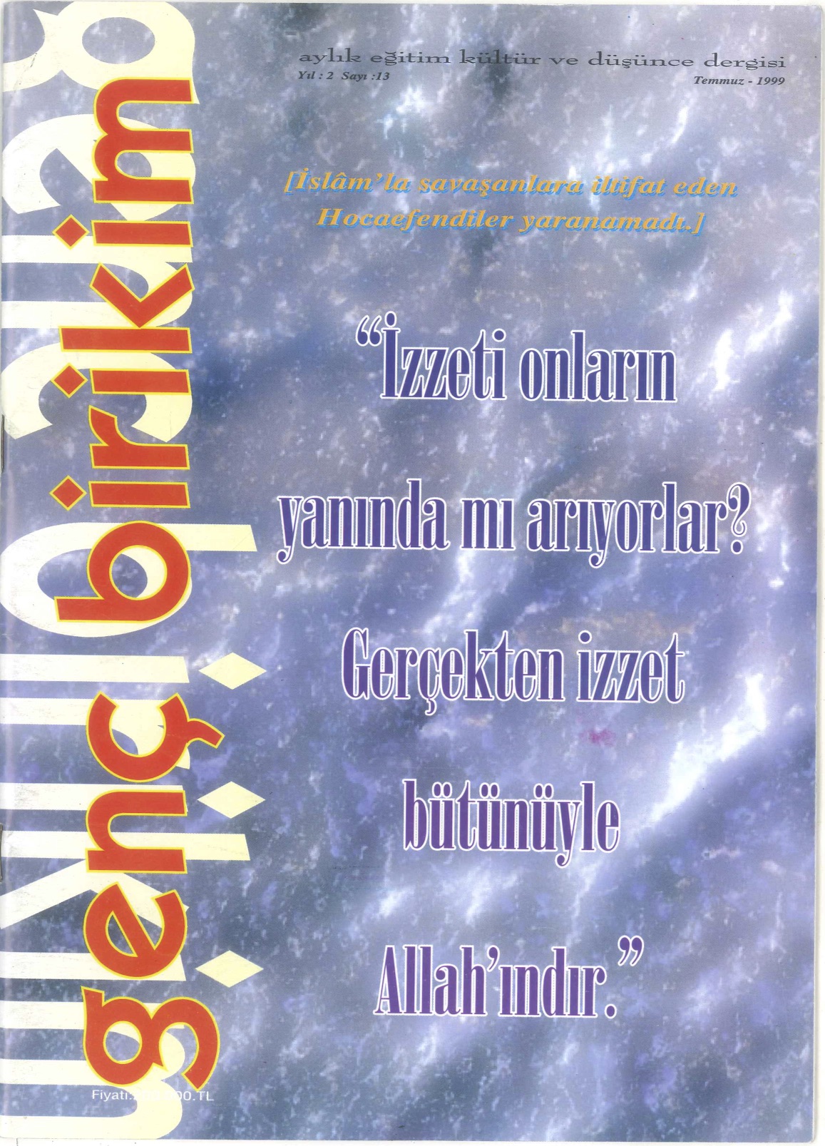 13. Sayı Kapağı