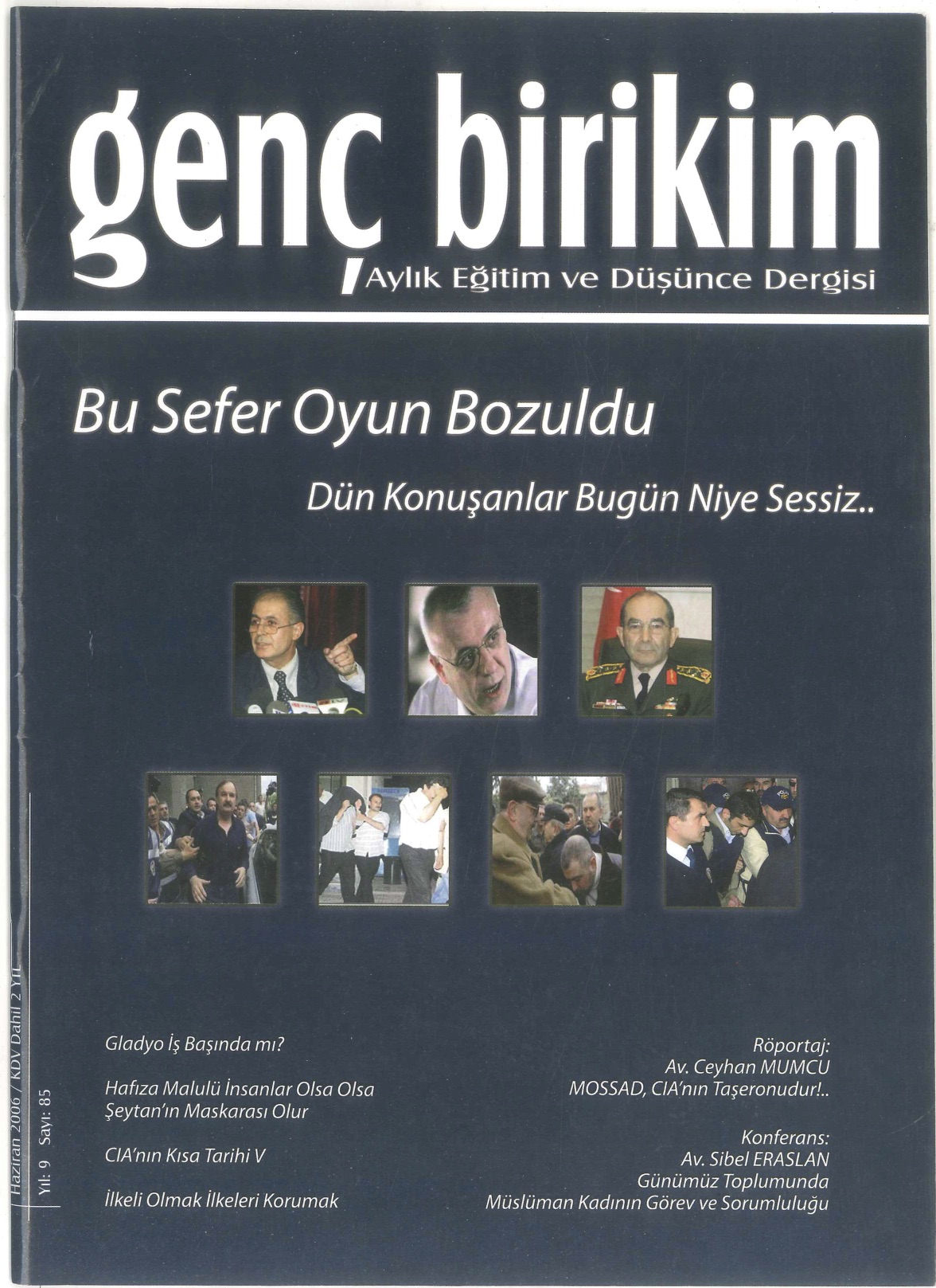 85. Sayı Kapağı