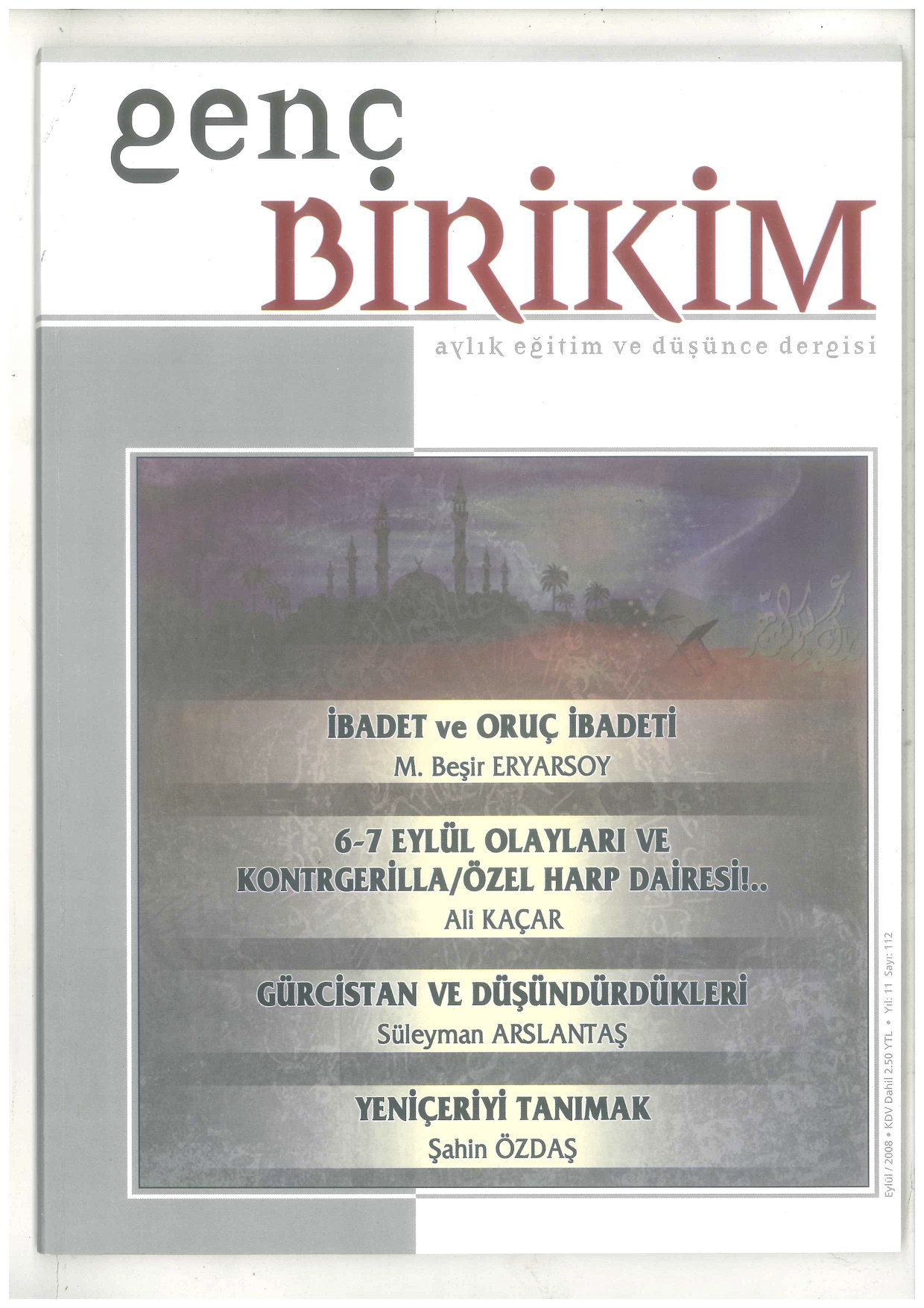 112. Sayı Kapağı