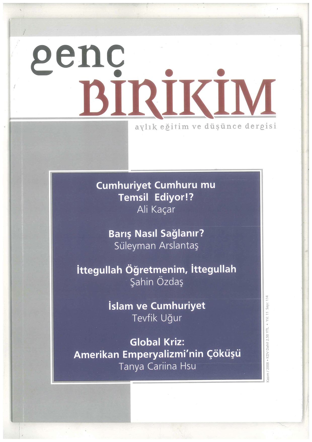114. Sayı Kapağı