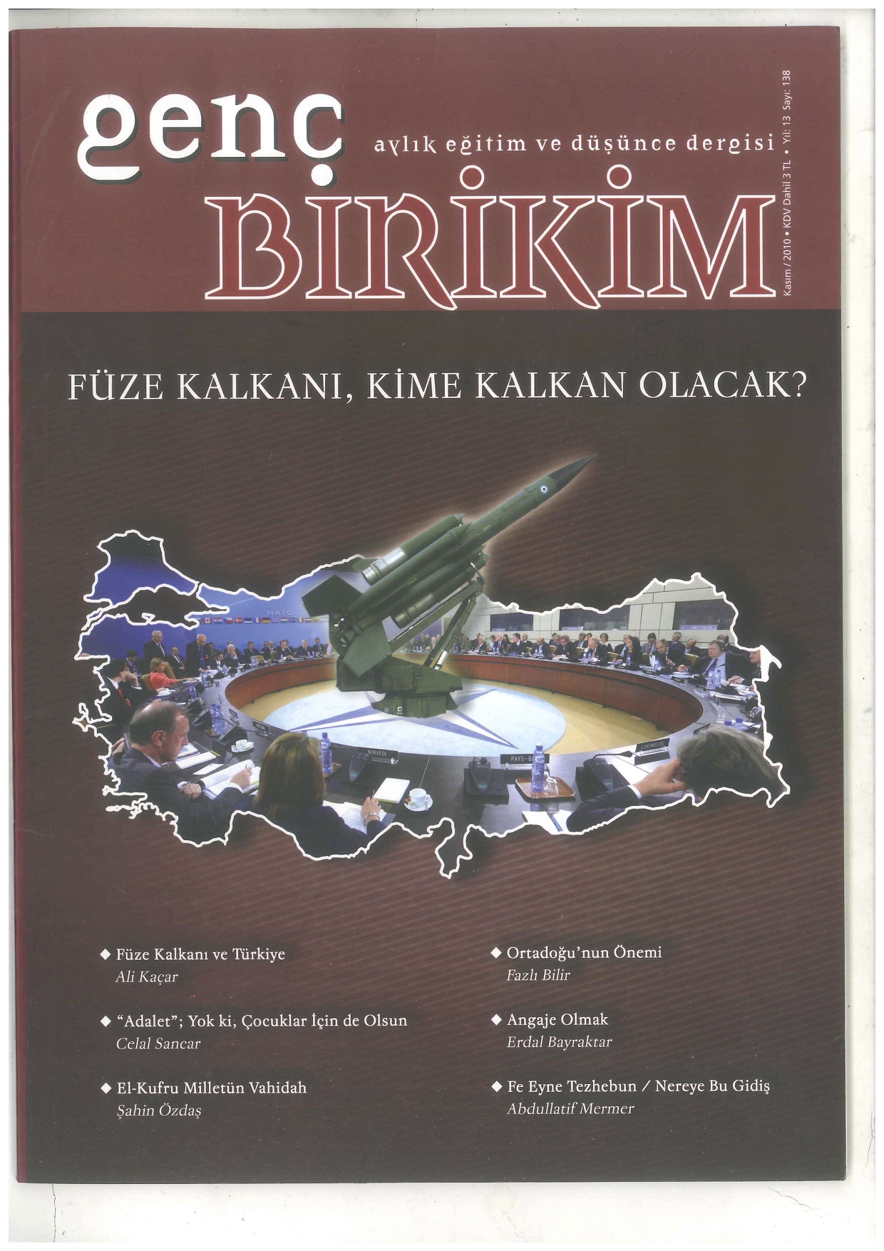 138. Sayı Kapağı