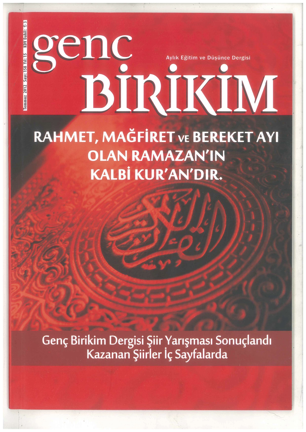 158. Sayı Kapağı