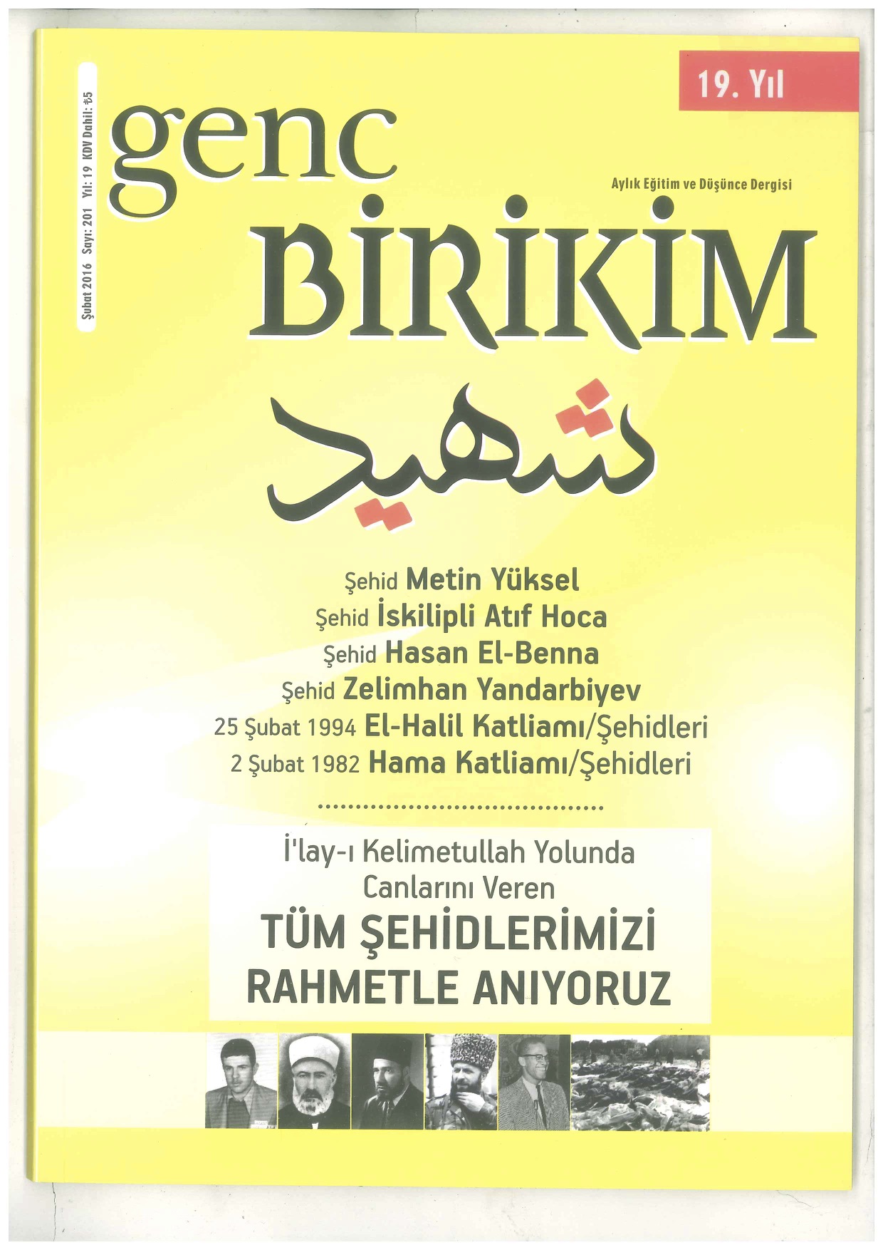 201. Sayı Kapağı