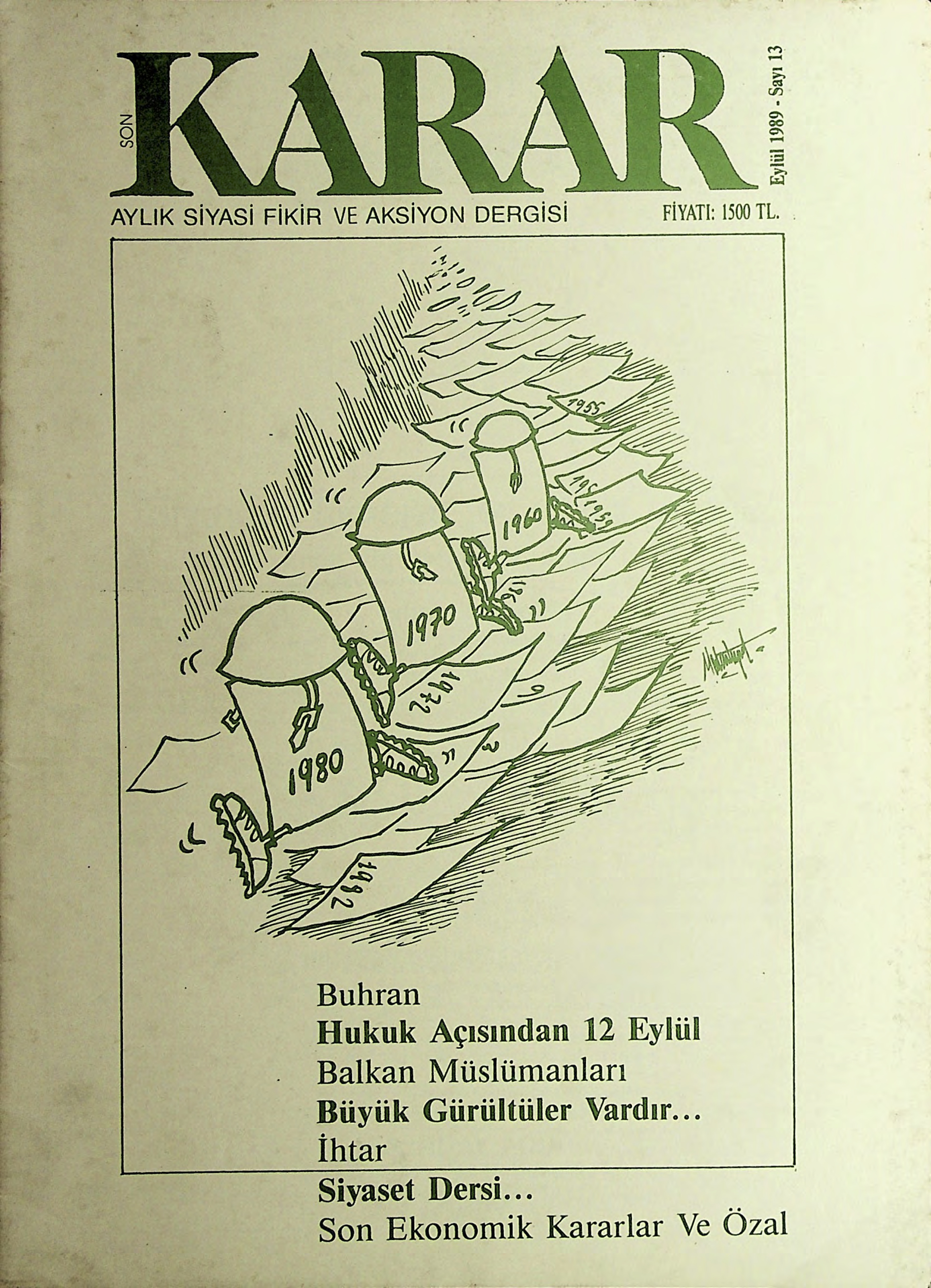 13. Sayı Kapağı