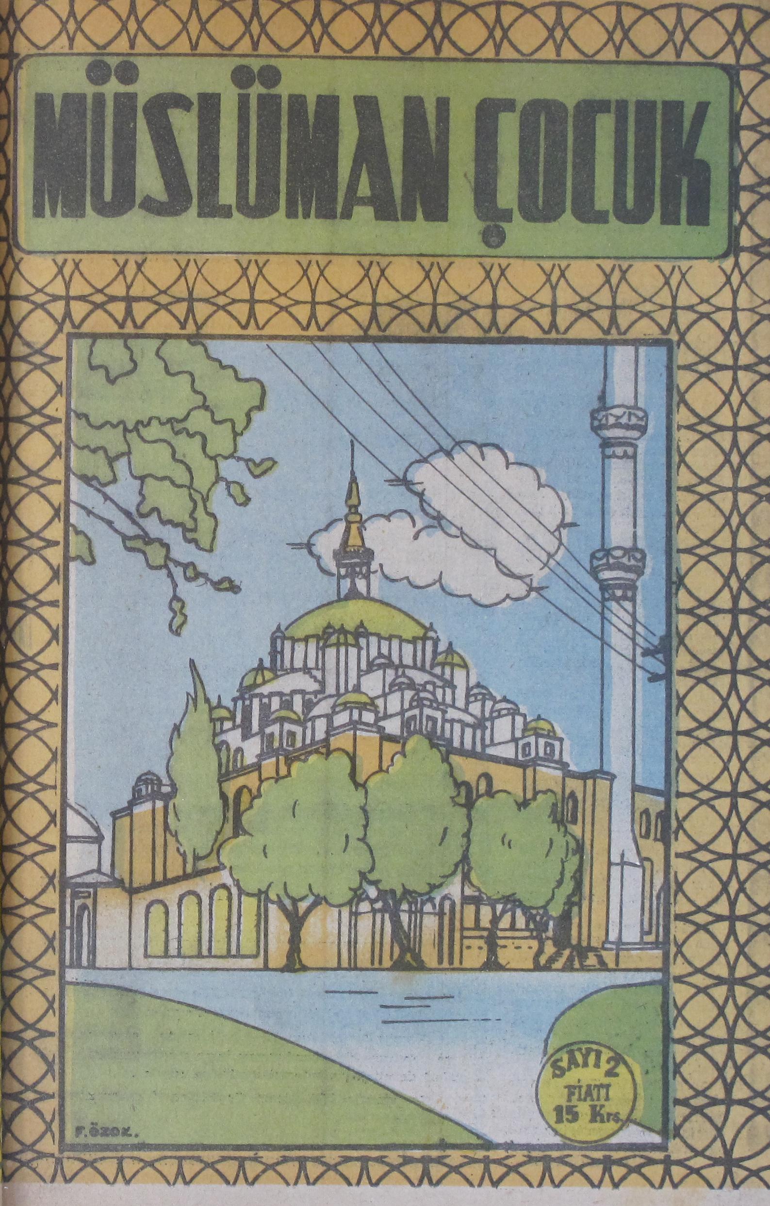 1. Cilt 2. Sayı Kapağı