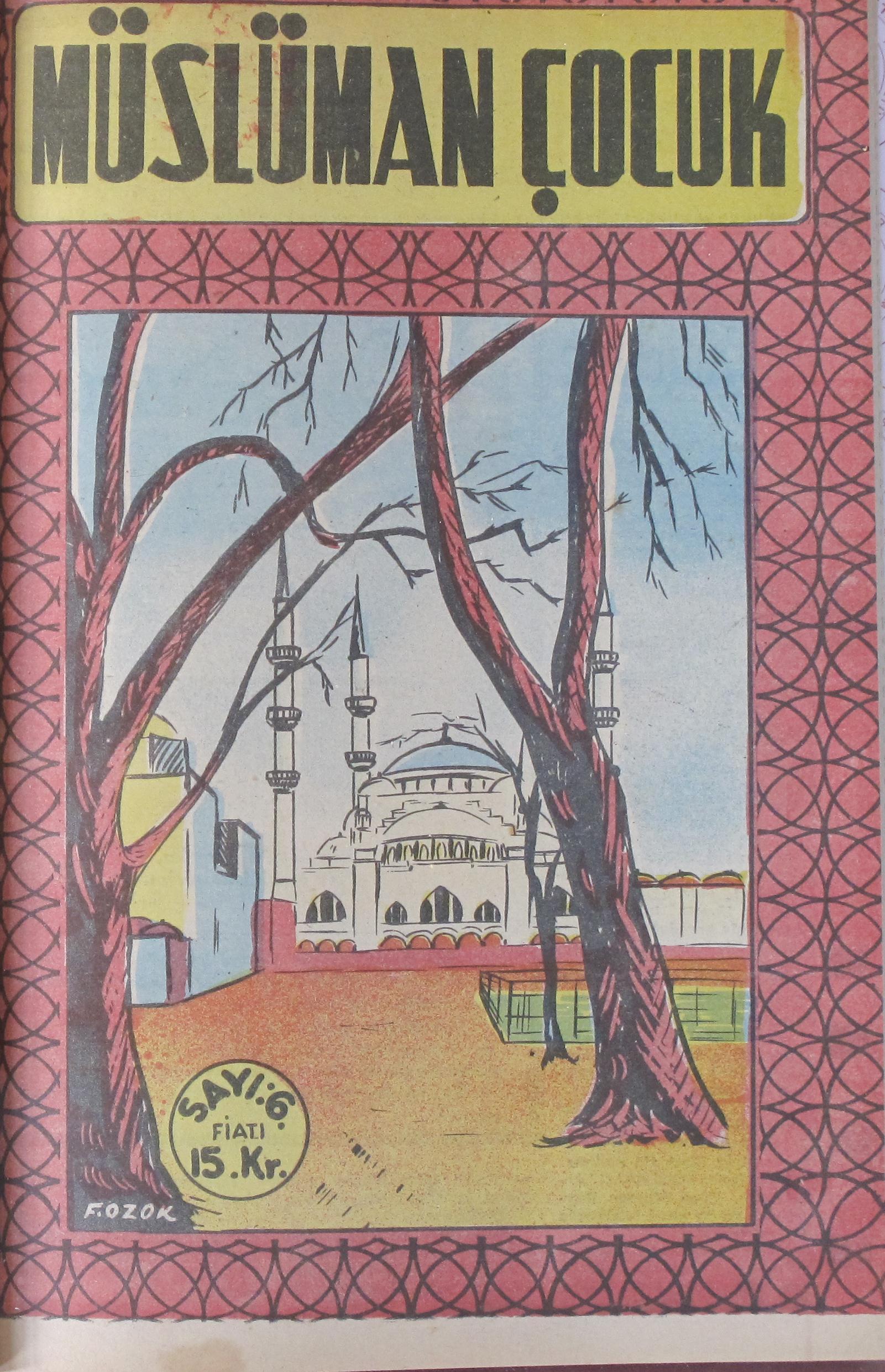 1. Cilt 6. Sayı Kapağı