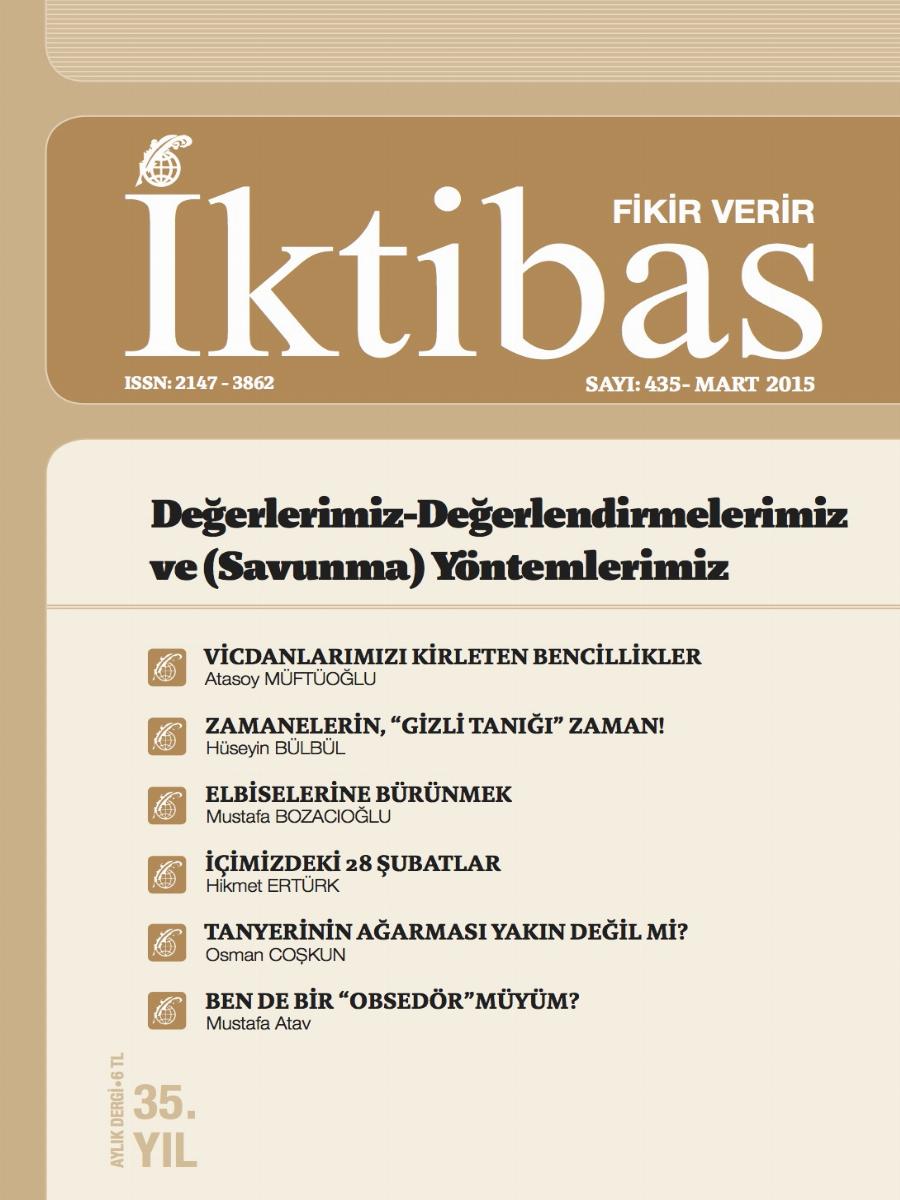 35. Cilt 435. Sayı Kapağı