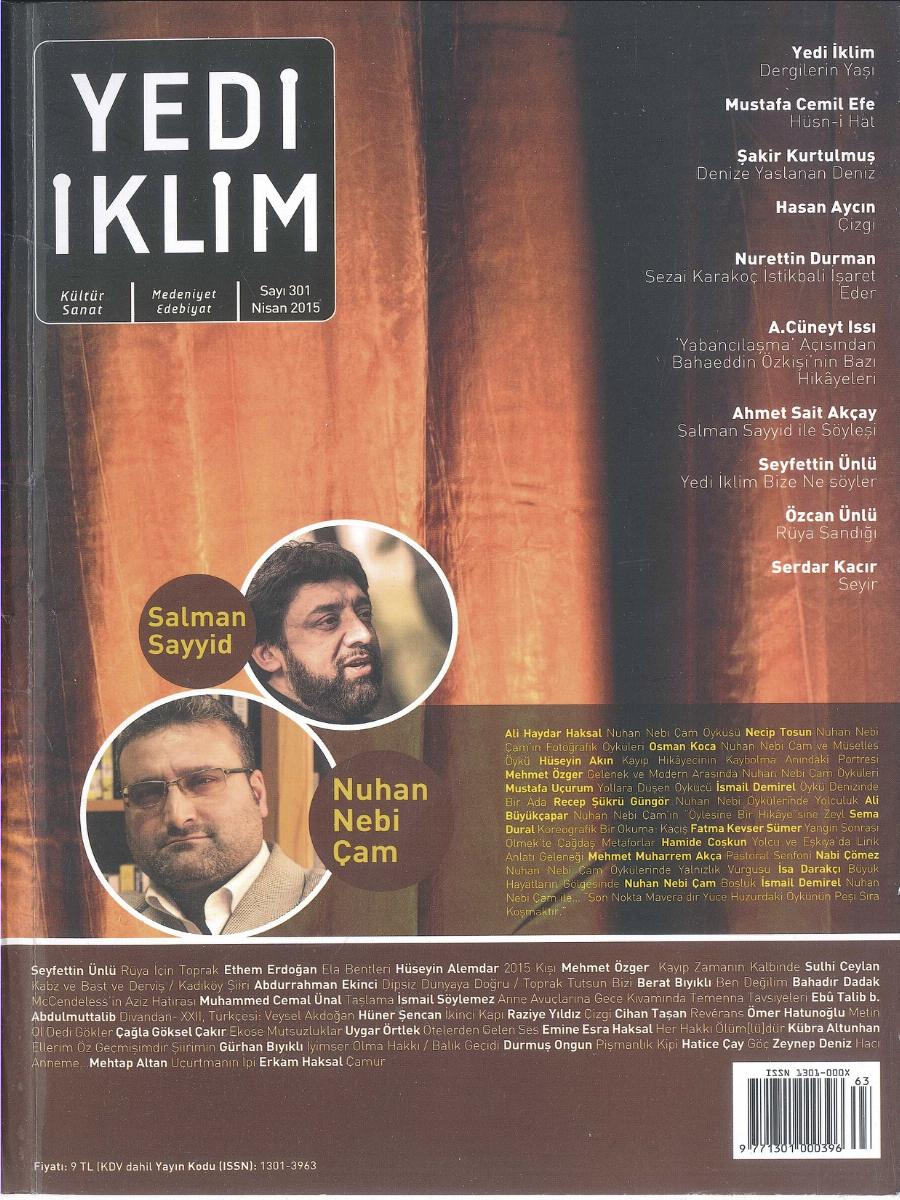 27. Cilt 301. Sayı Kapağı