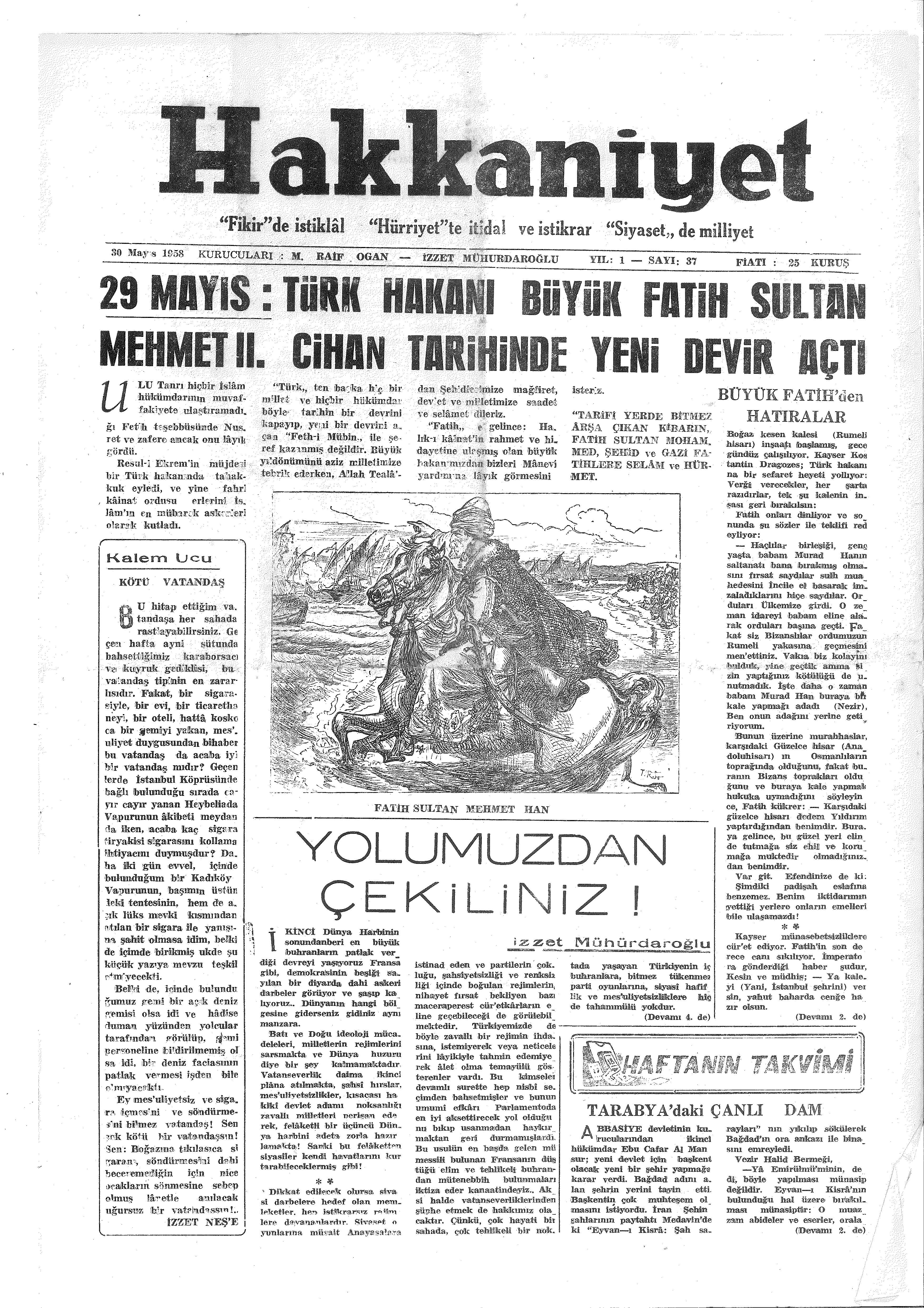 37. Sayı Kapağı