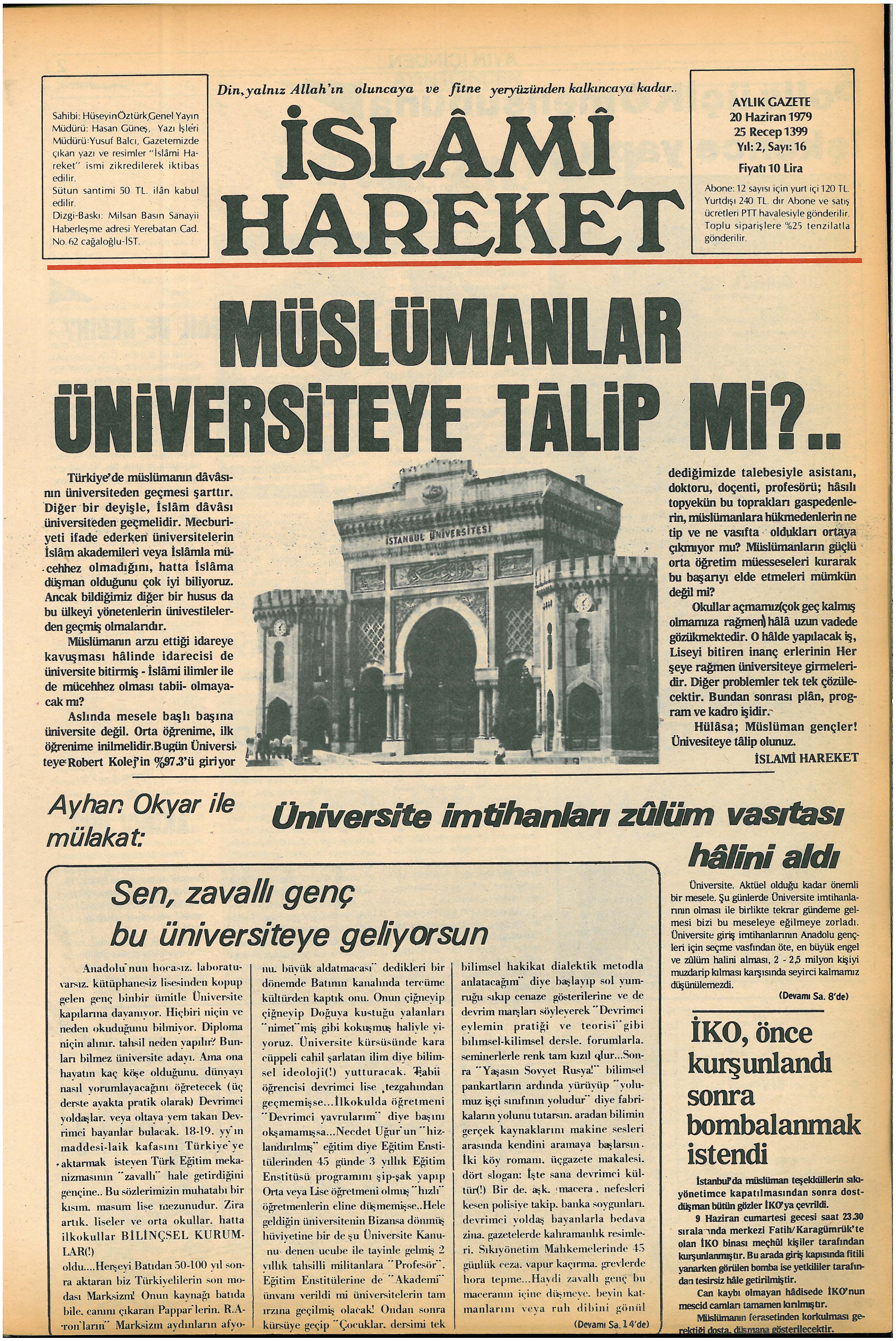 2. Cilt 16. Sayı Kapağı