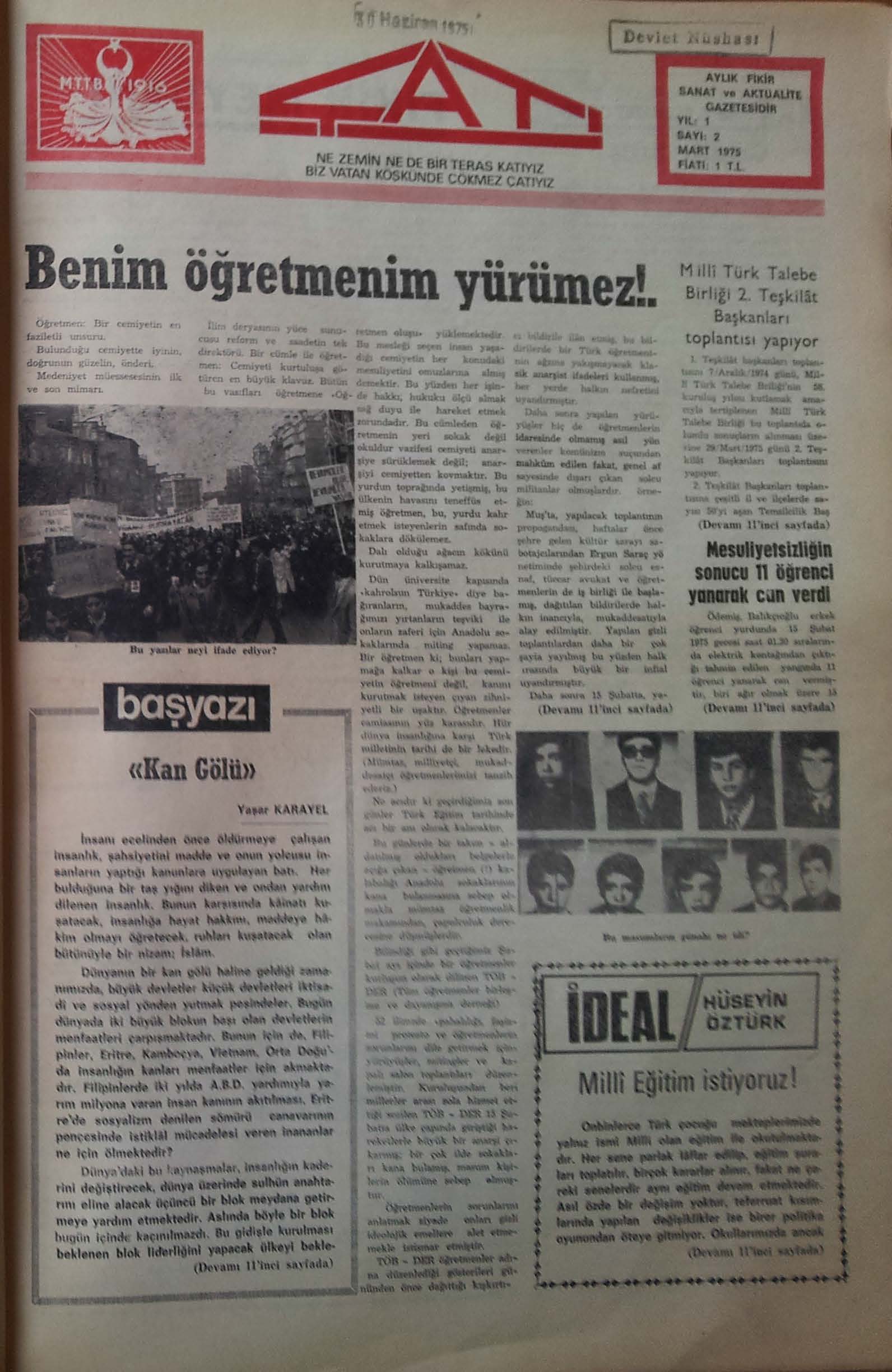 2. Sayı Kapağı
