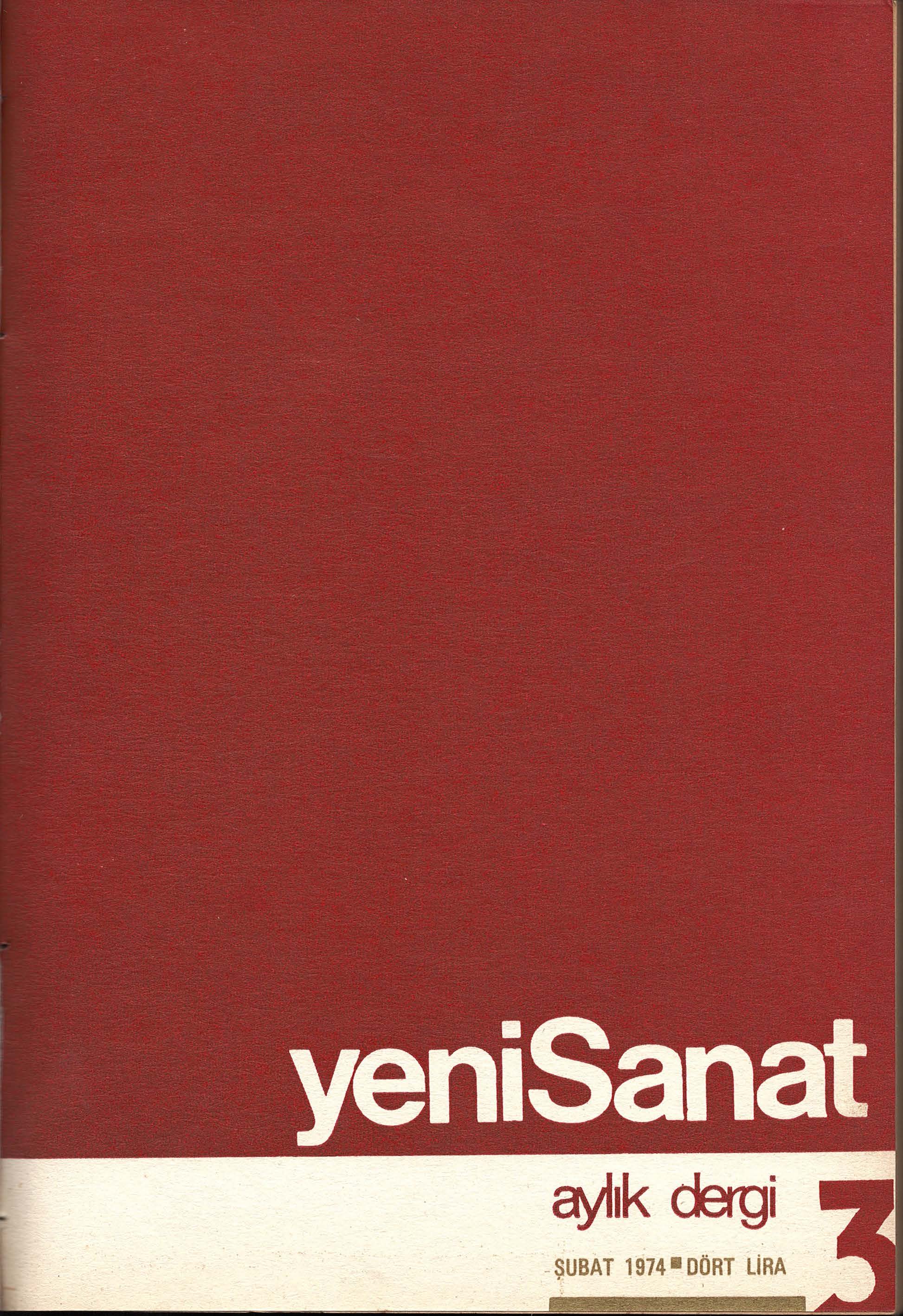 1. Cilt 3. Sayı Kapağı