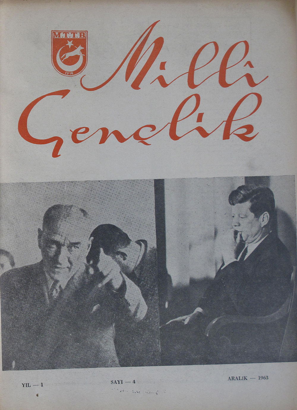 1. Cilt 4. Sayı Kapağı