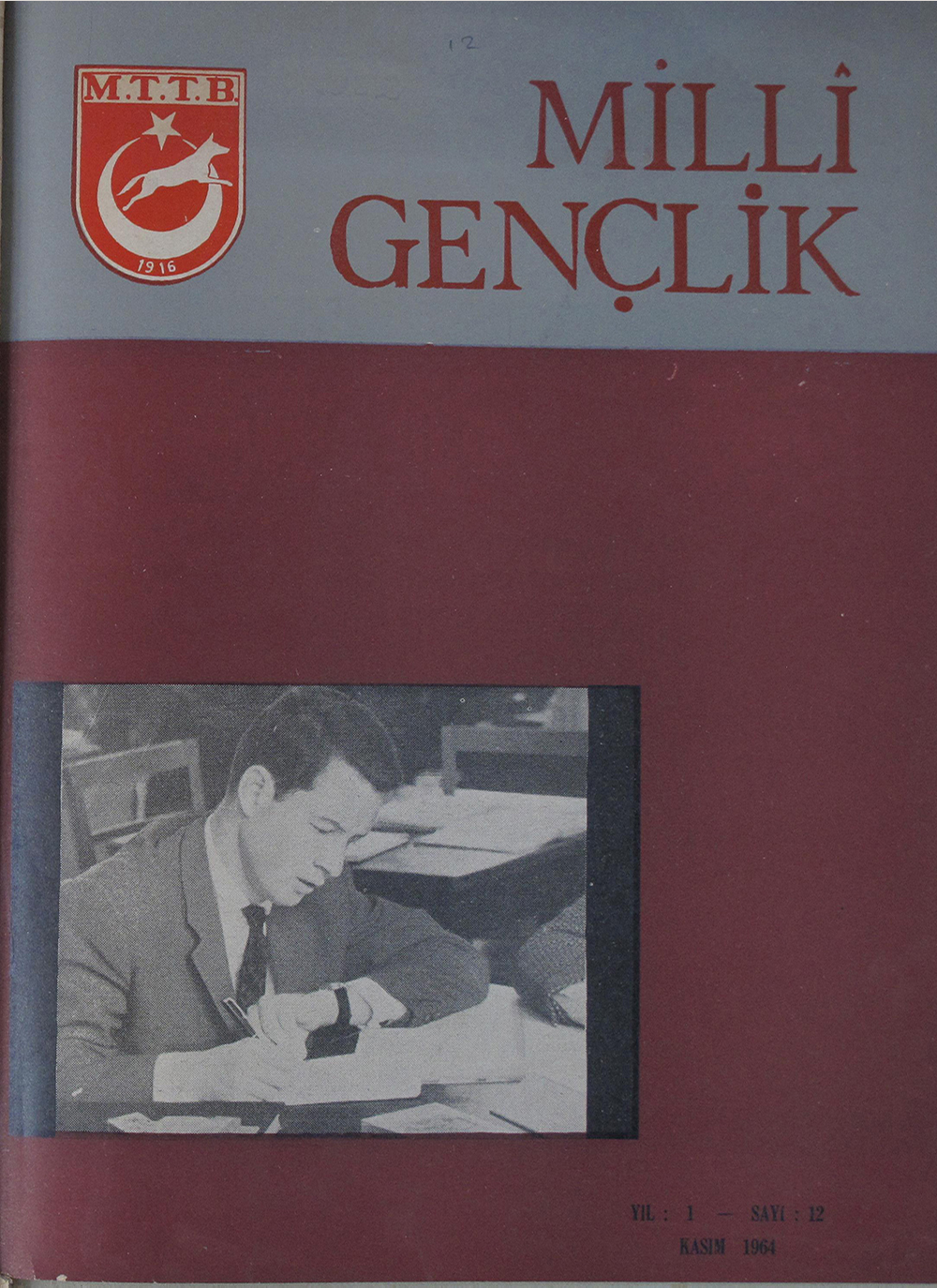 1. Cilt 12. Sayı Kapağı