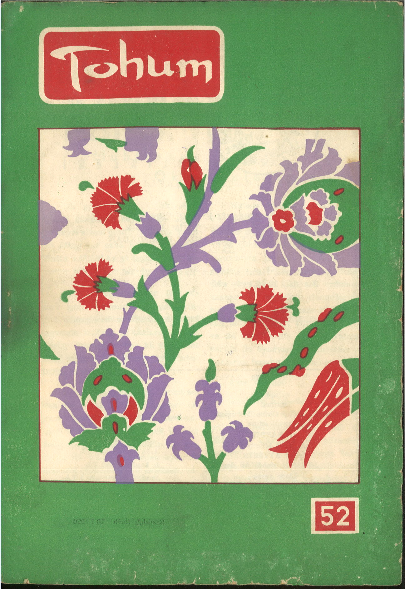 5. Cilt 52. Sayı Kapağı