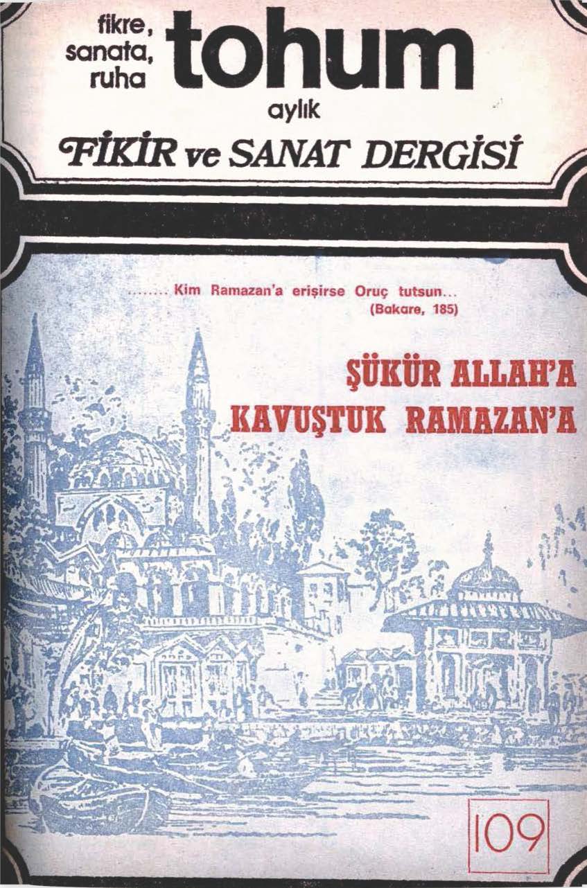 10. Cilt 109. Sayı Kapağı