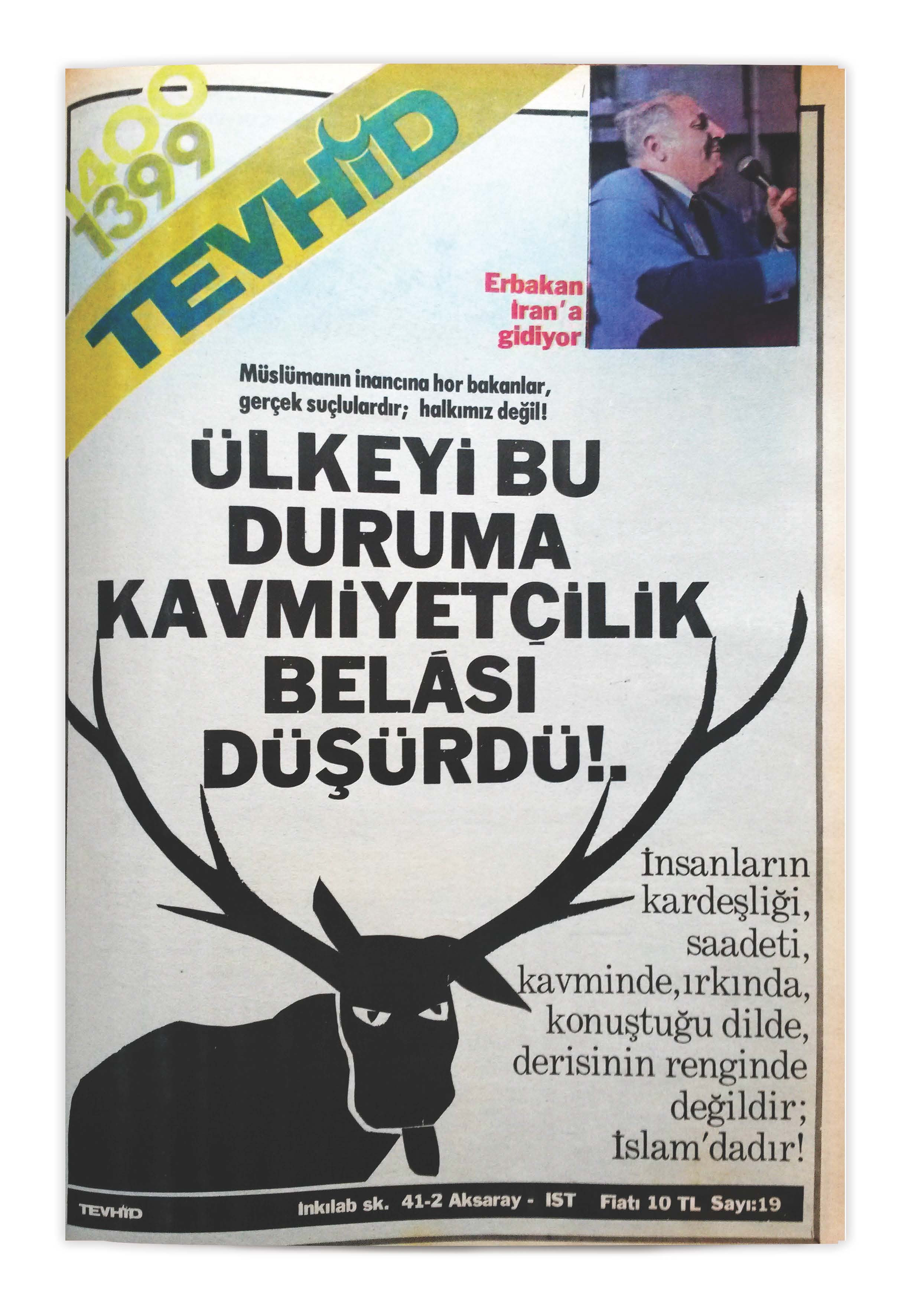 19. Sayı Kapağı