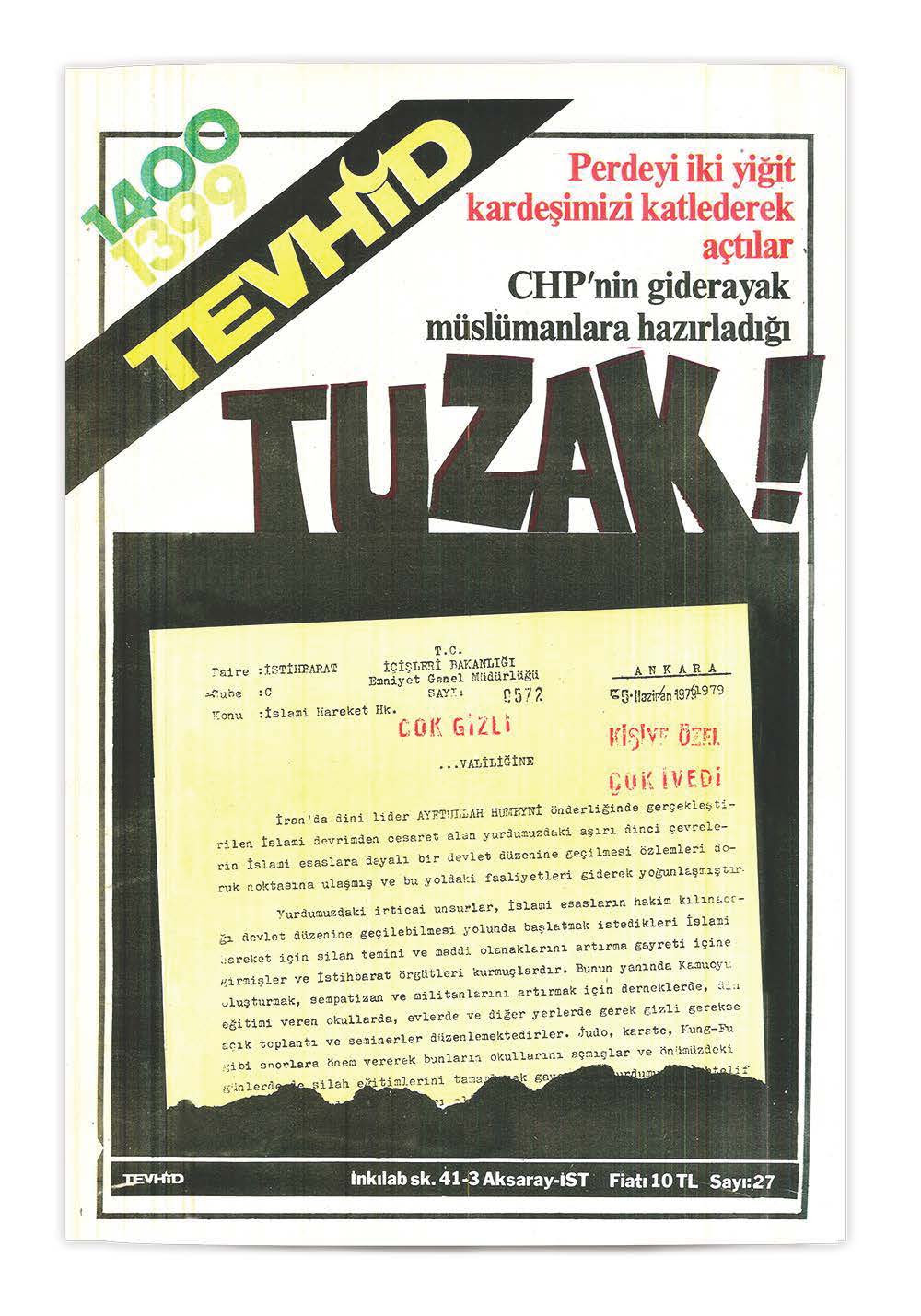27. Sayı Kapağı