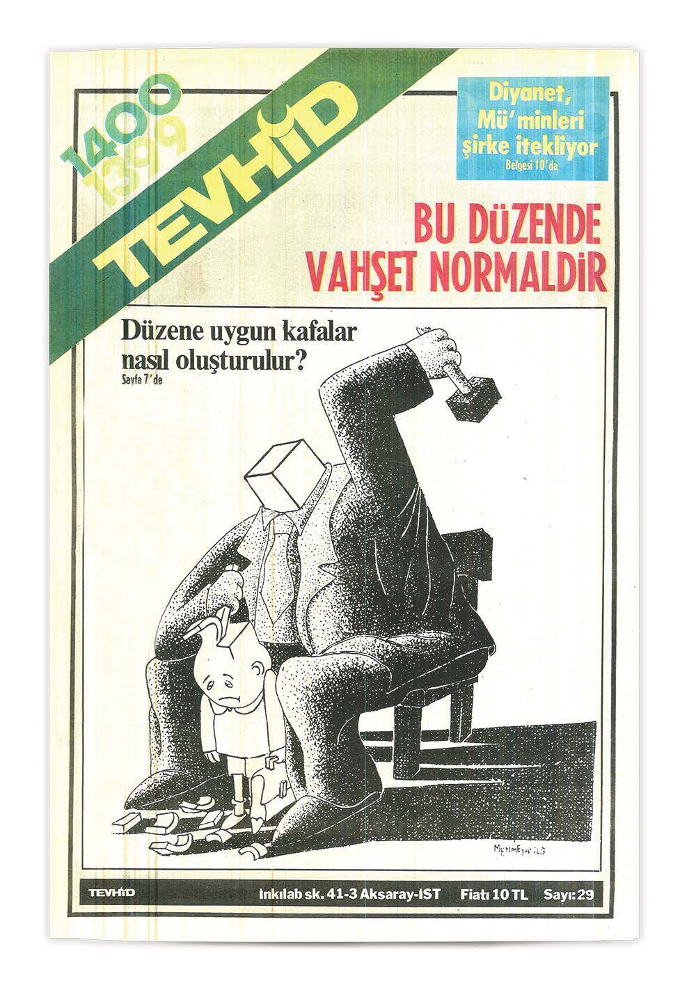 29. Sayı Kapağı