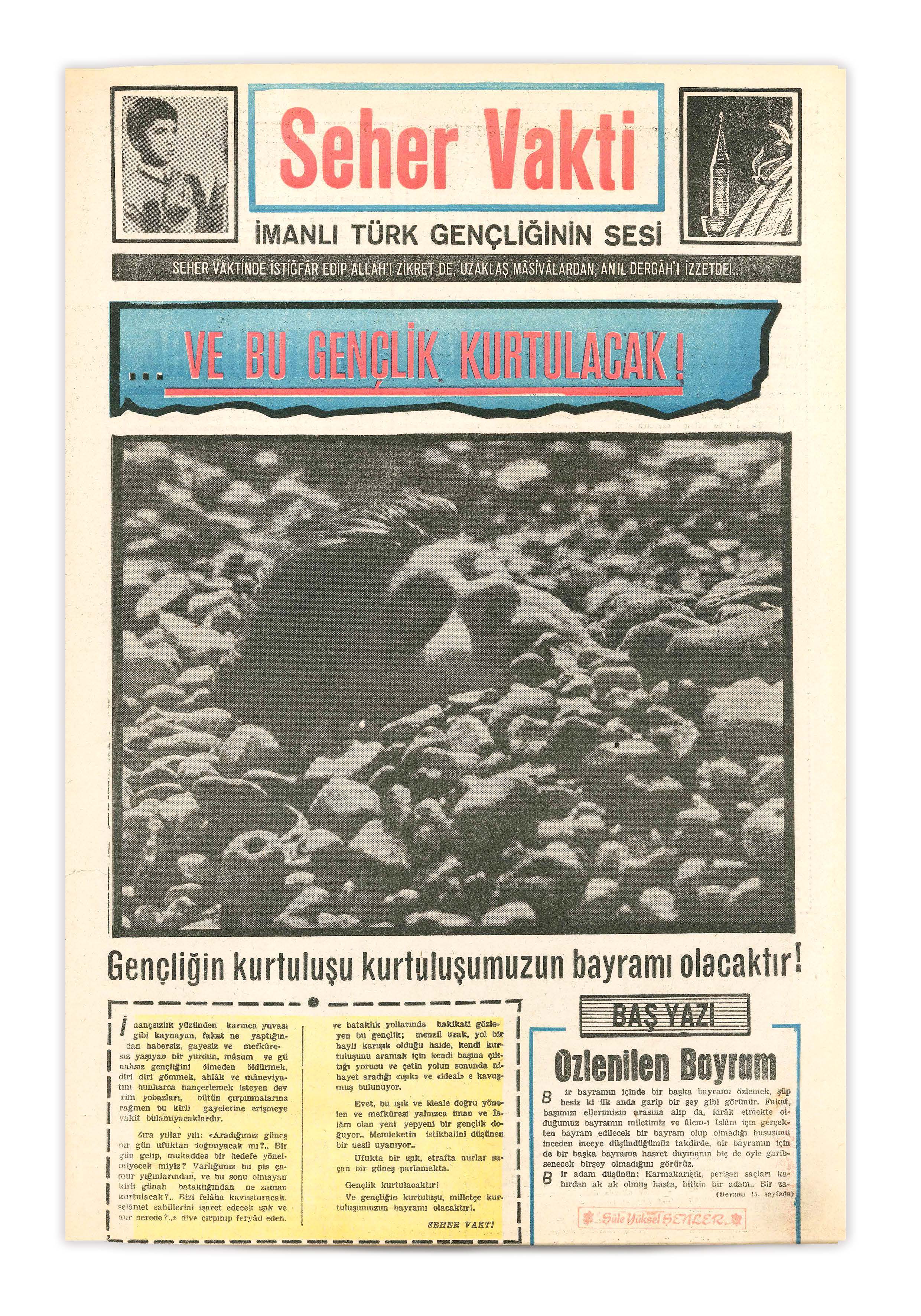 1. Cilt 2. Sayı Kapağı